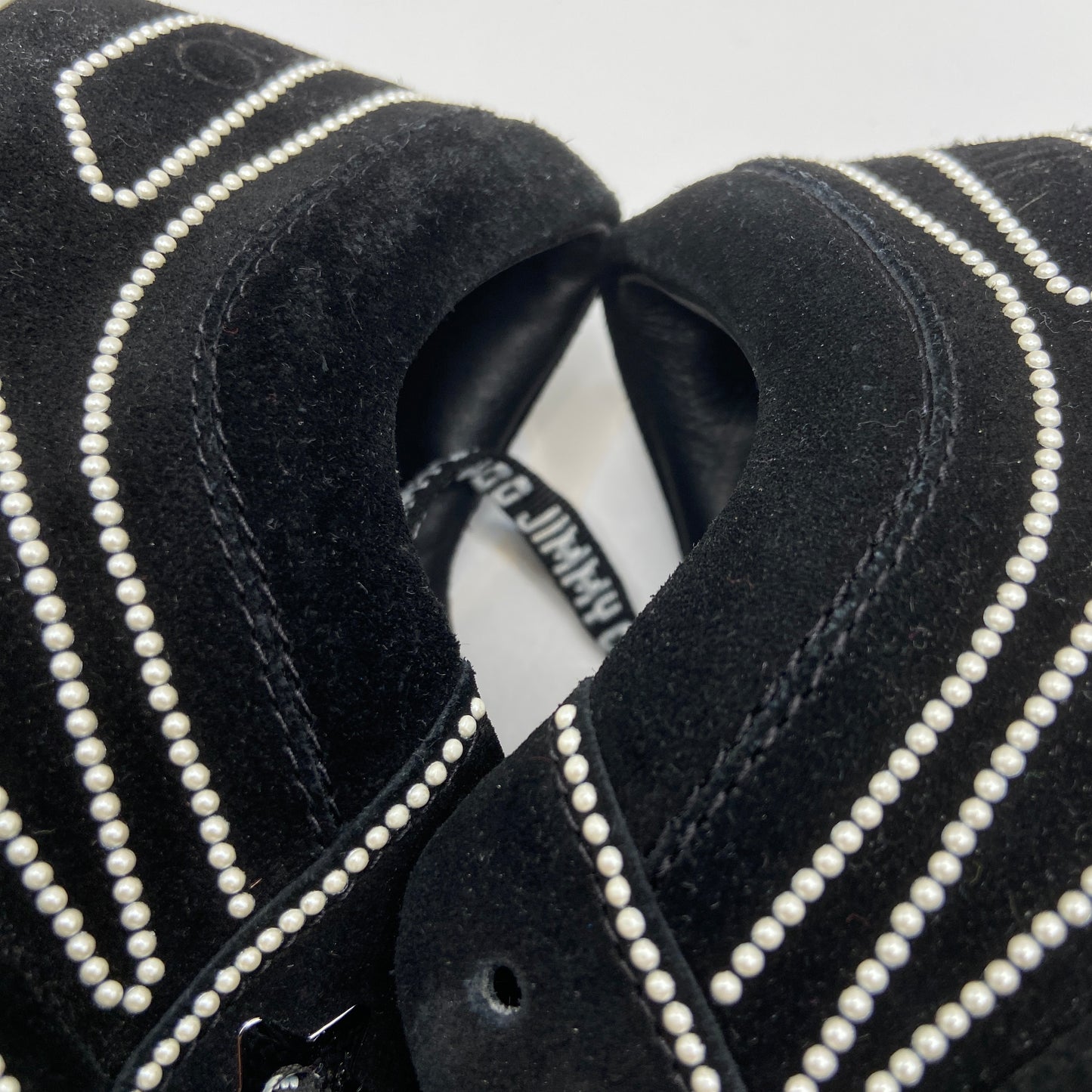 Shoes Luxury Designer By Jimmy Choo In Black, Size: 9.5