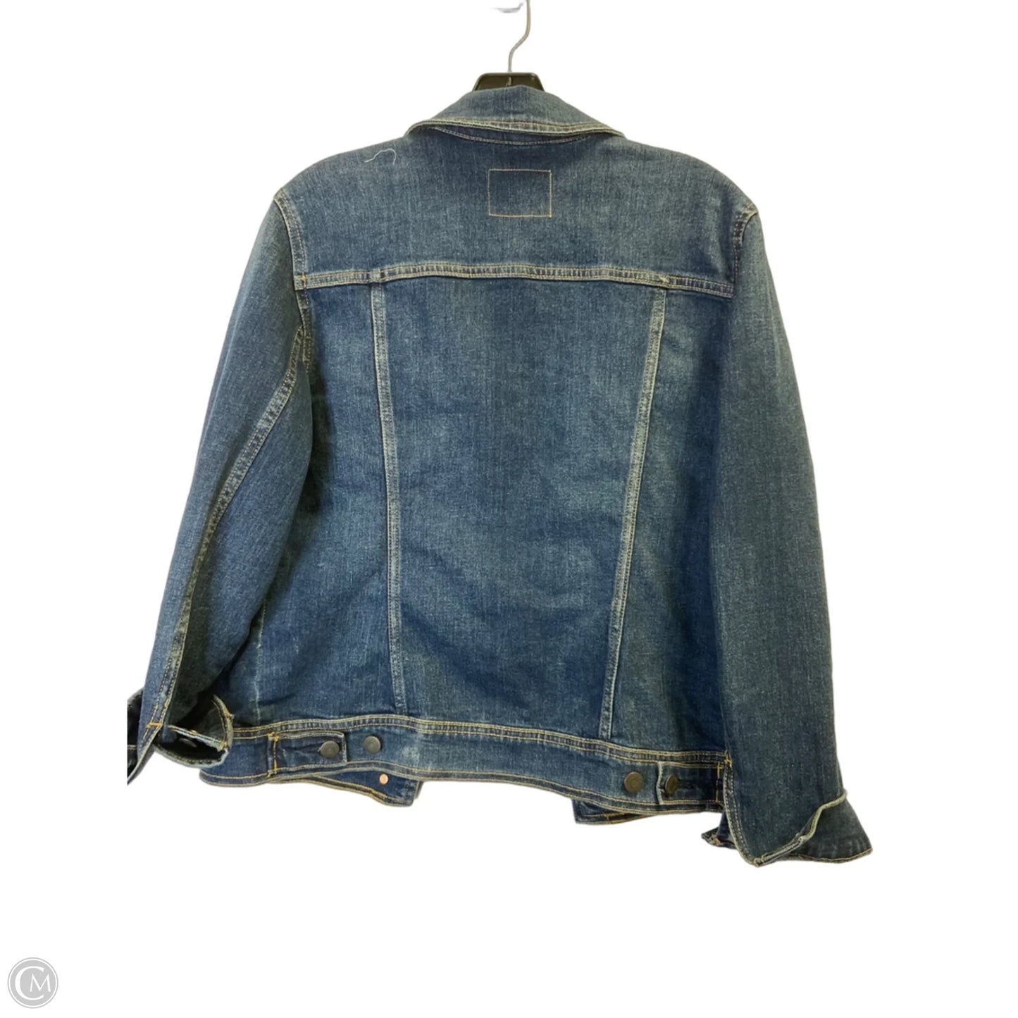 Jacket Denim By Old Navy In Blue Denim, Size: L