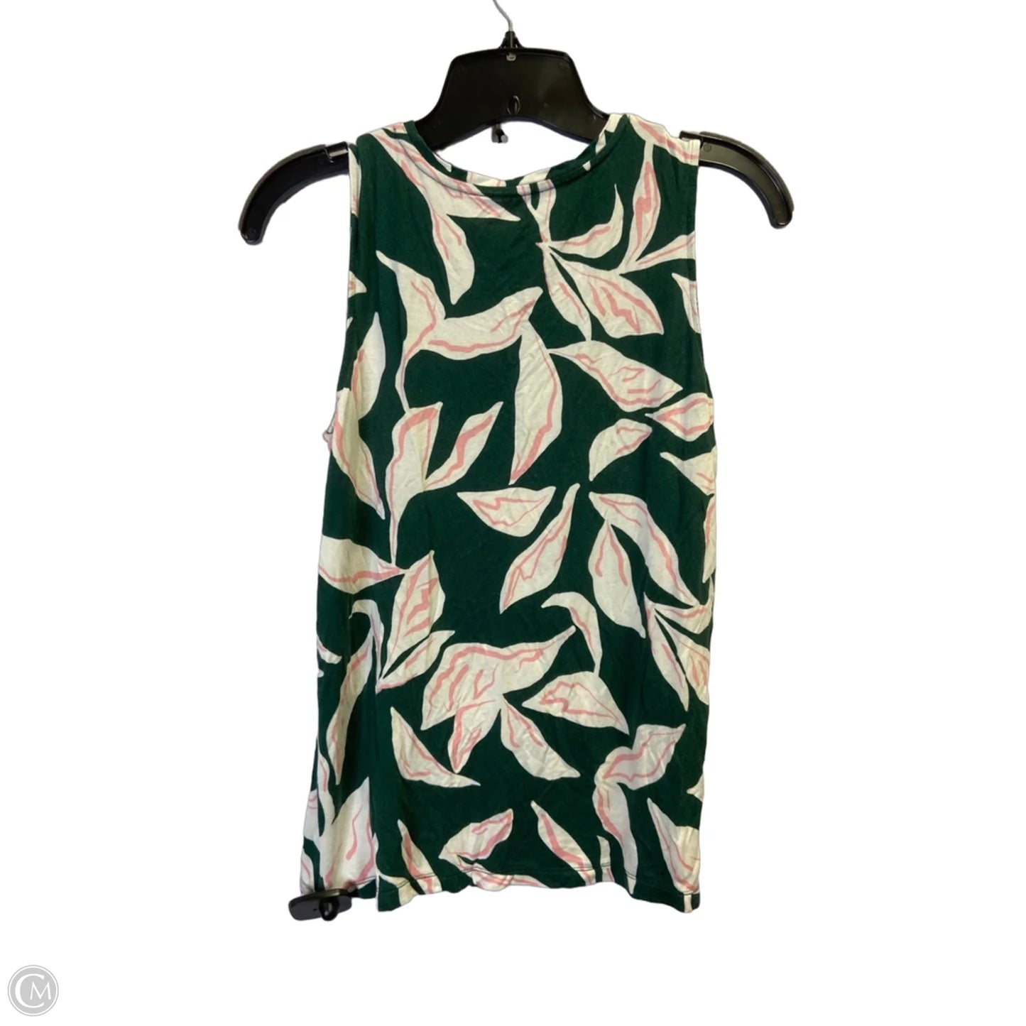 Top Sleeveless Basic By Nine West In Green, Size: M