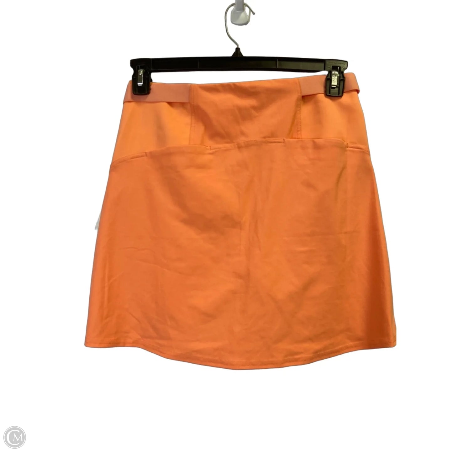 Athletic Skort By Lululemon In Orange, Size: 6