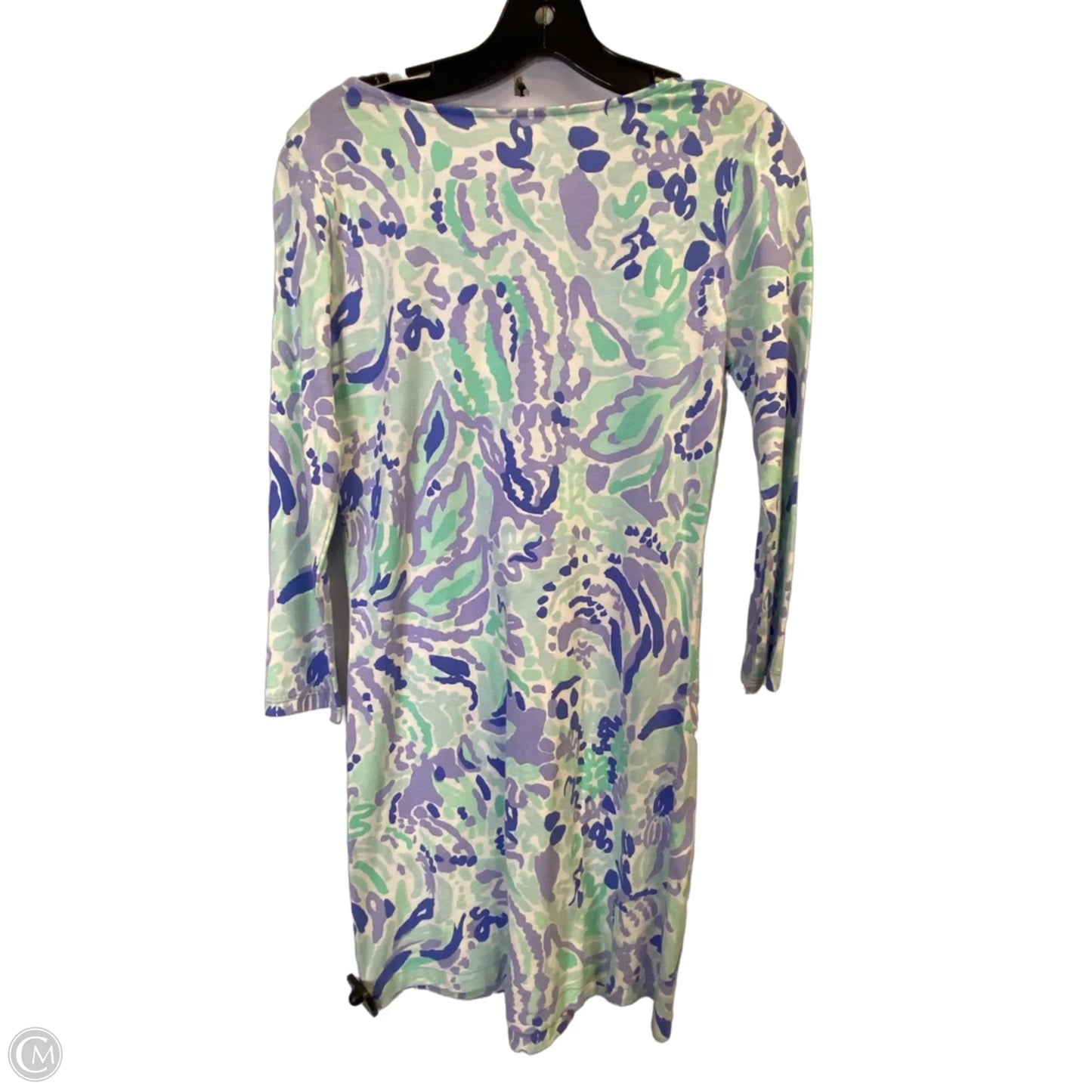 Dress Casual Midi By Cmb In Purple, Size: S