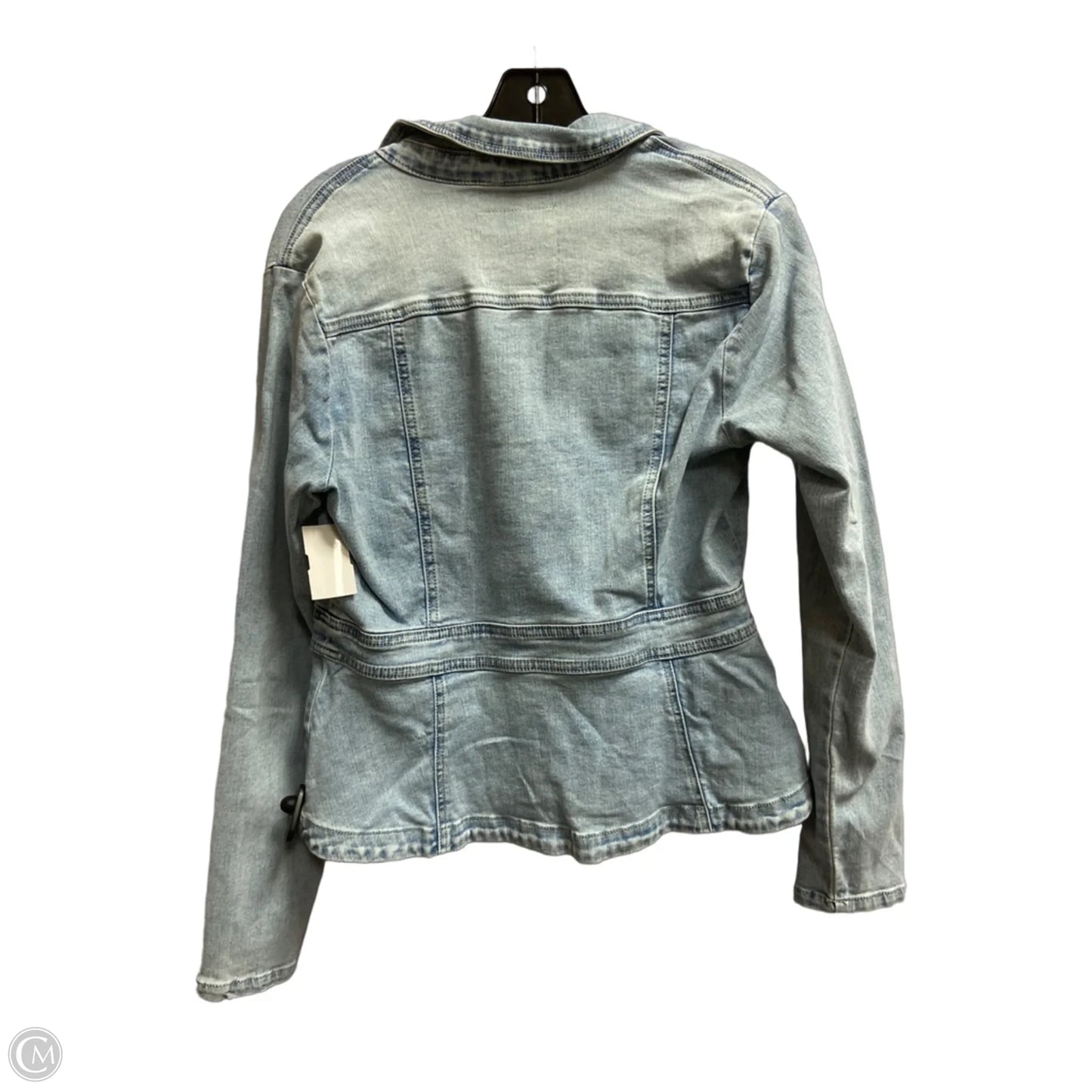 Jacket Denim By Clothes Mentor In Blue Denim, Size: S