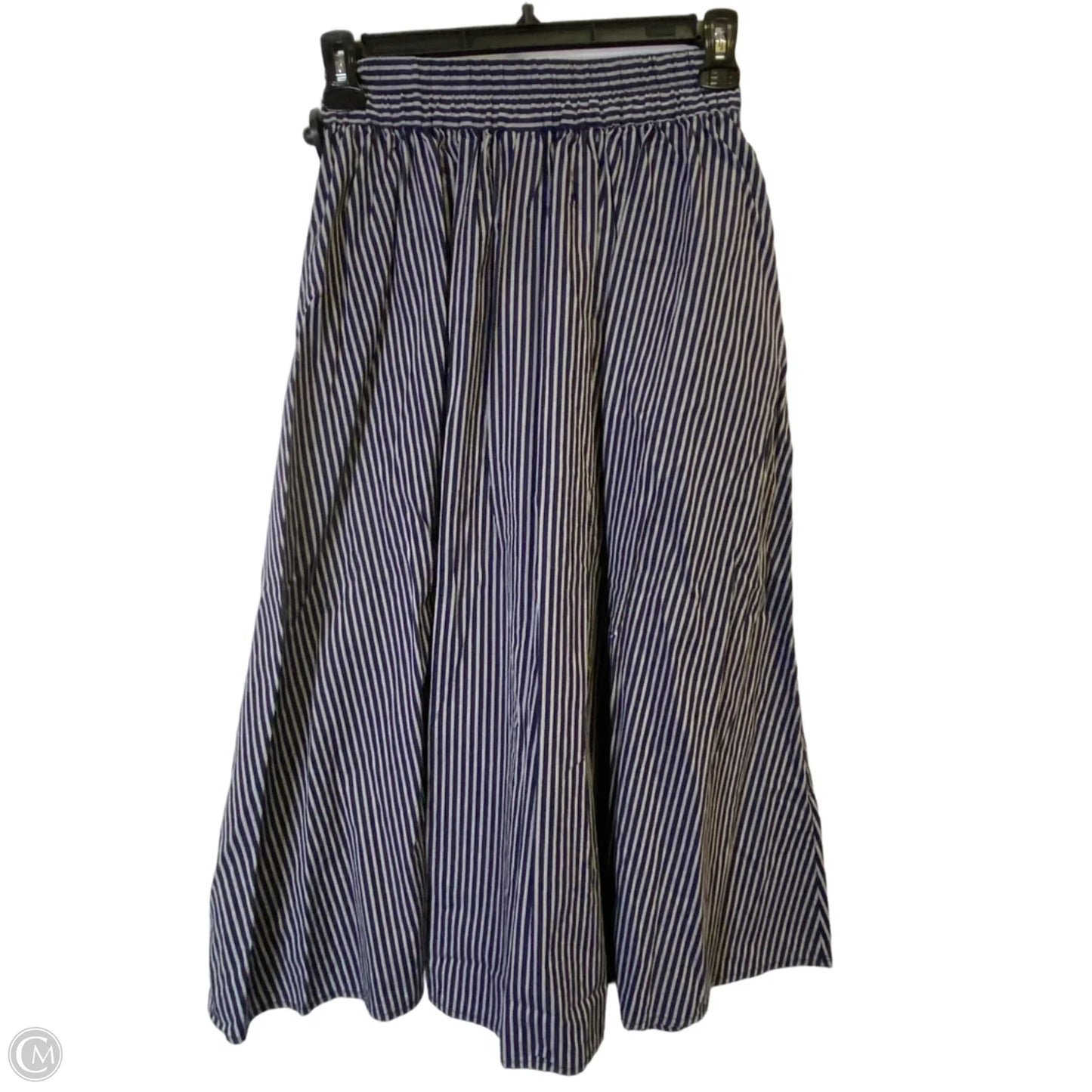 Skirt Midi By A New Day In Navy, Size: S