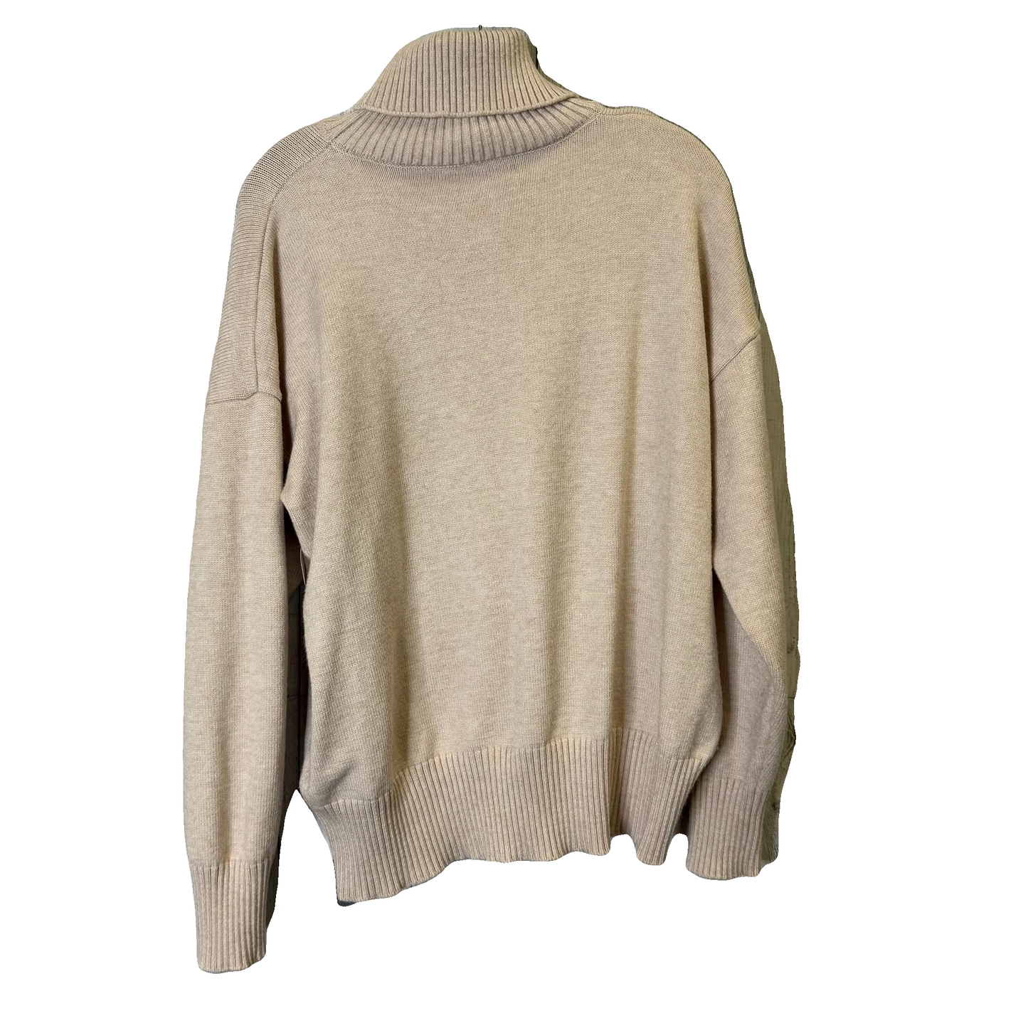 Sweater By Clothes Mentor In Cream, Size: Xl