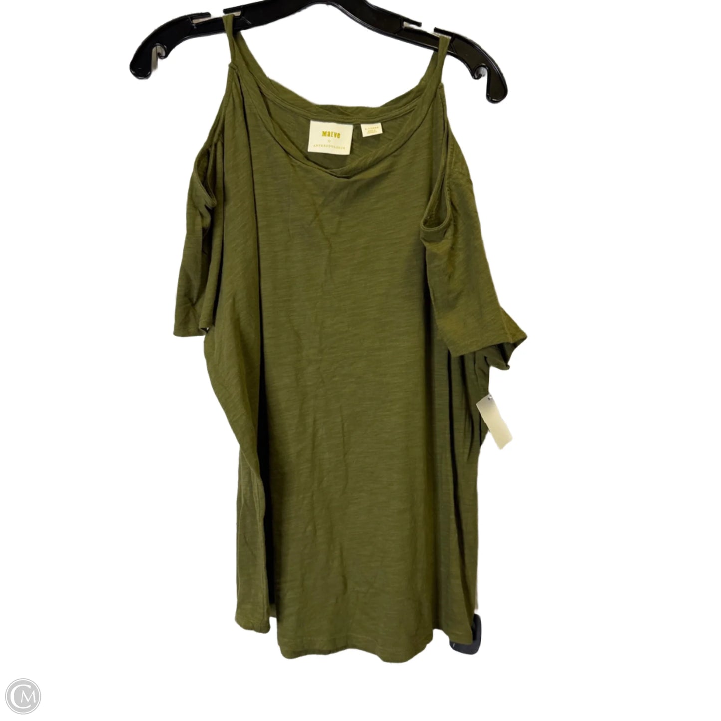 Top Short Sleeve By Maeve In Green, Size: Xl