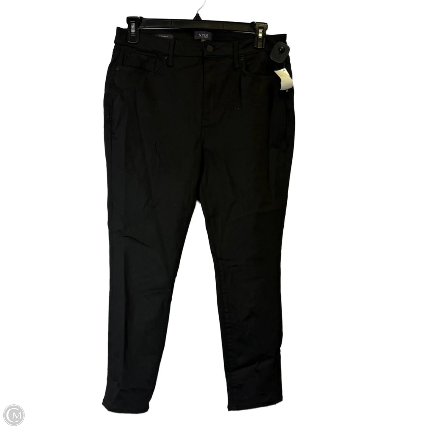 Jeans Skinny By Not Your Daughters Jeans In Black Denim, Size: 12