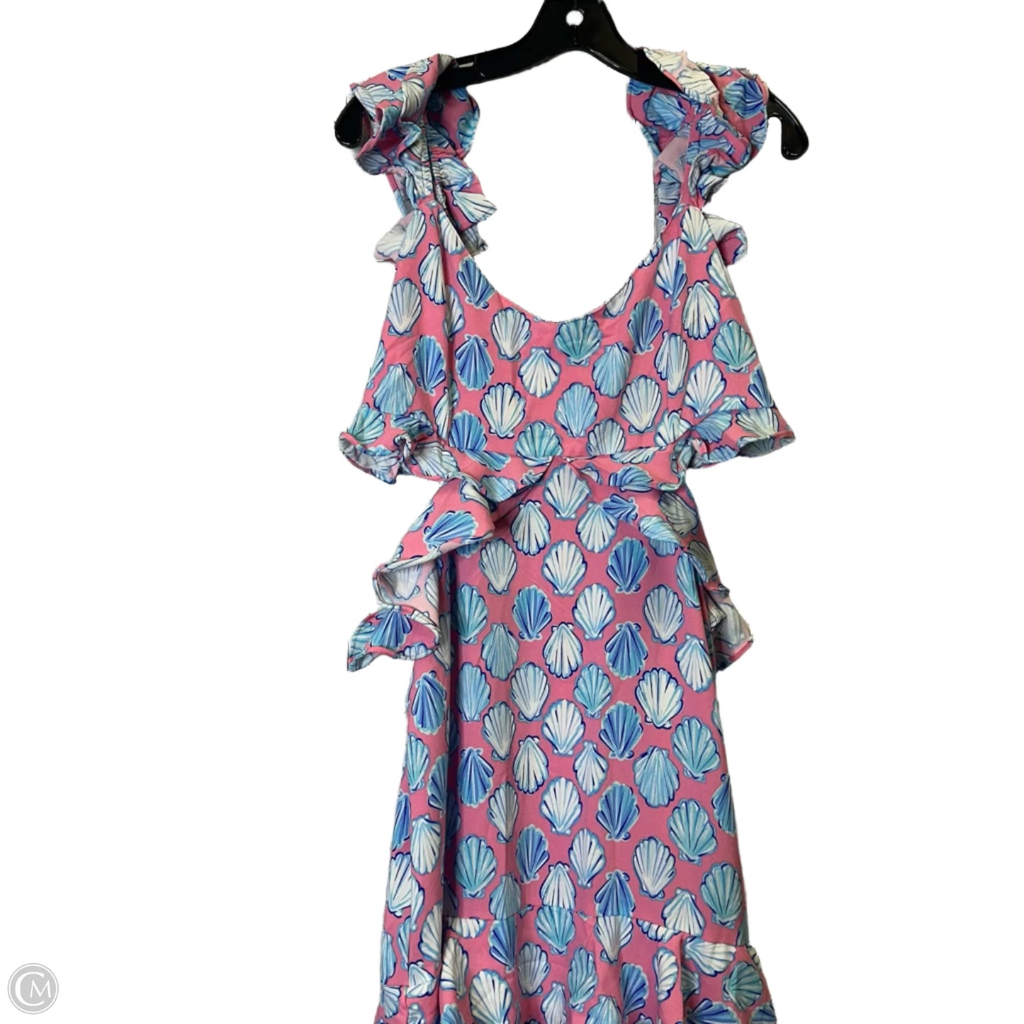 Dress Casual Midi By Simply Southern In Pink, Size: L