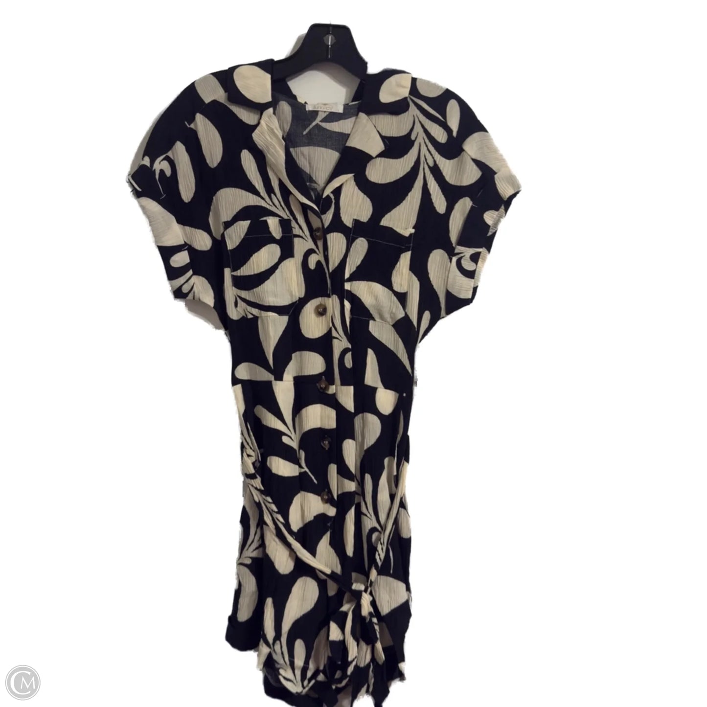 Romper By Clothes Mentor In Cream, Size: L