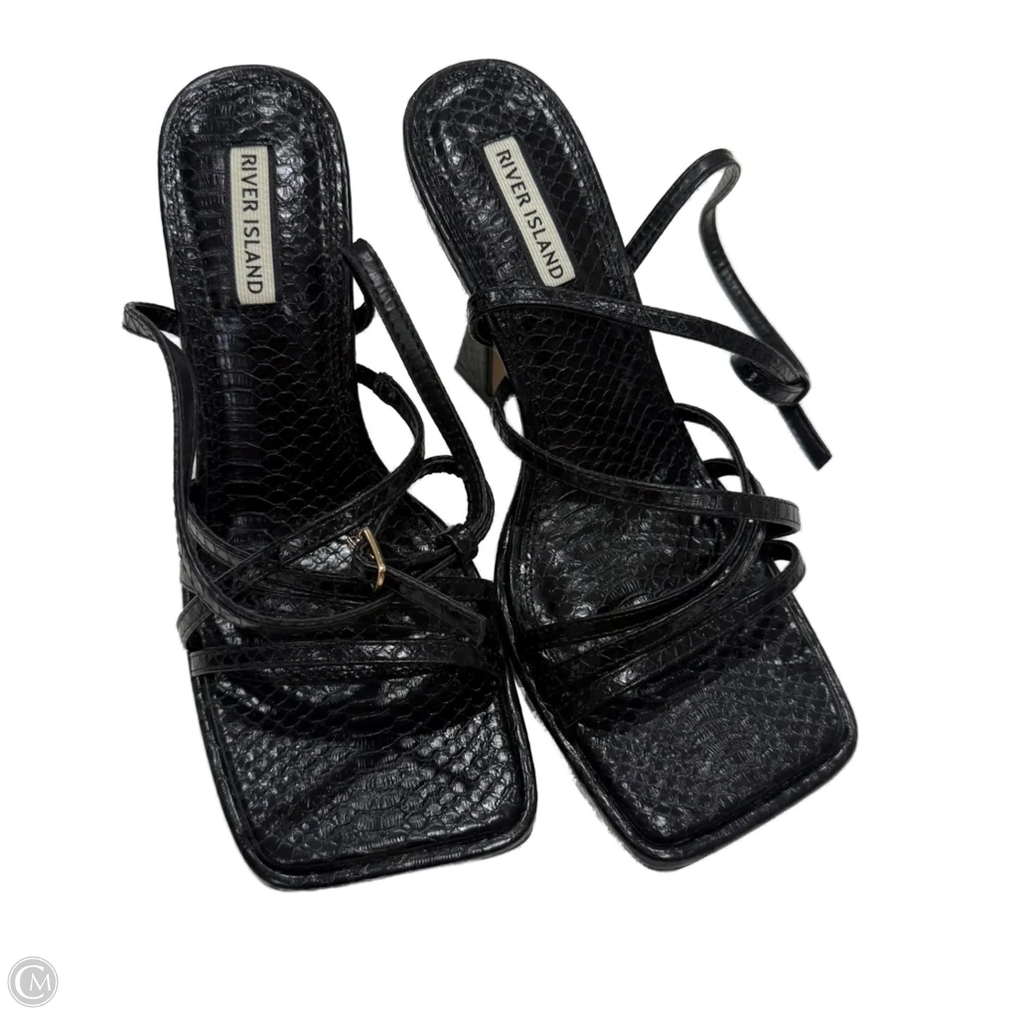 Shoes Heels Block By Clothes Mentor In Black, Size: 7