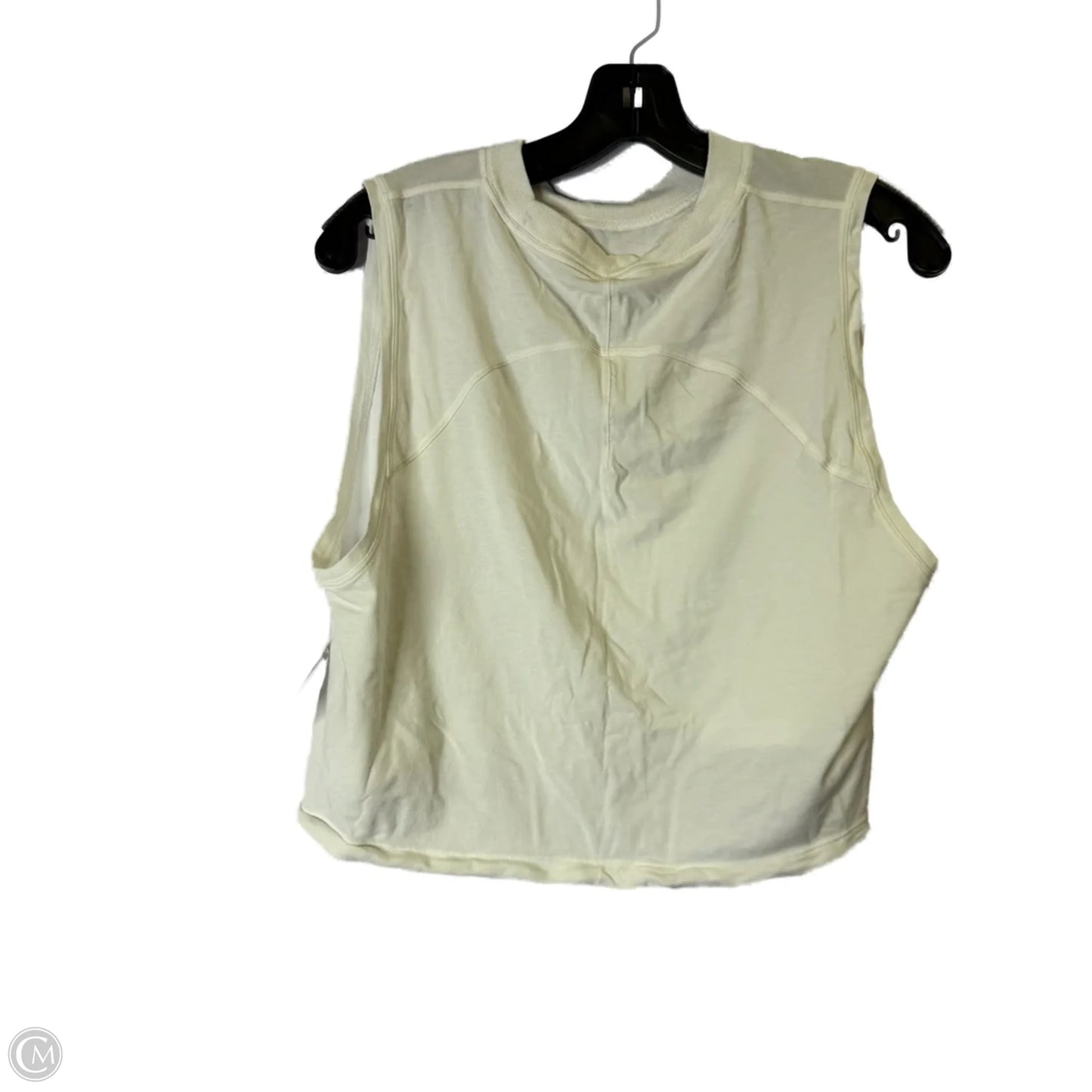 Athletic Tank Top By Lululemon In White, Size: 10