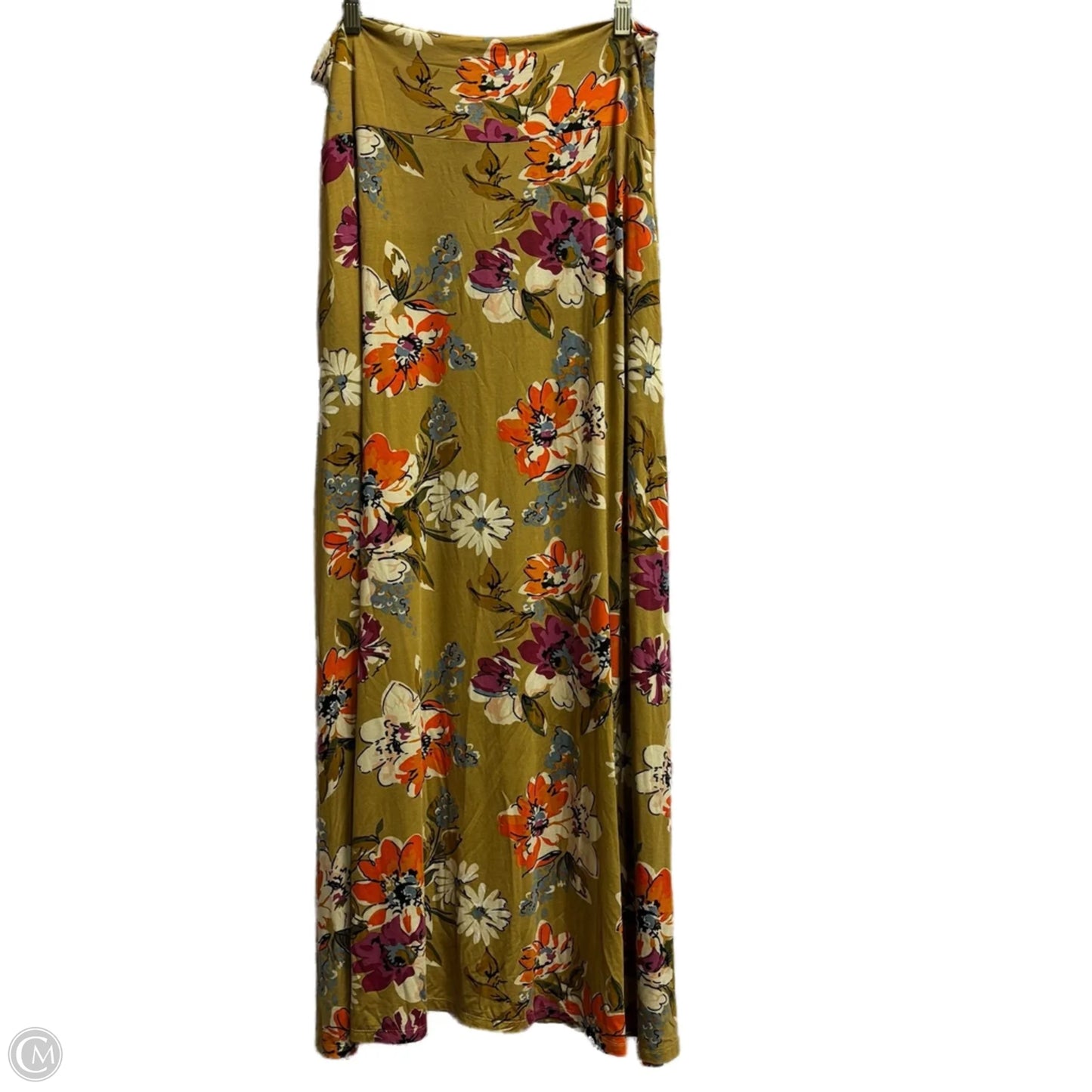 Dress Midi By Agnes & Dora In Floral Print, Size: Xl