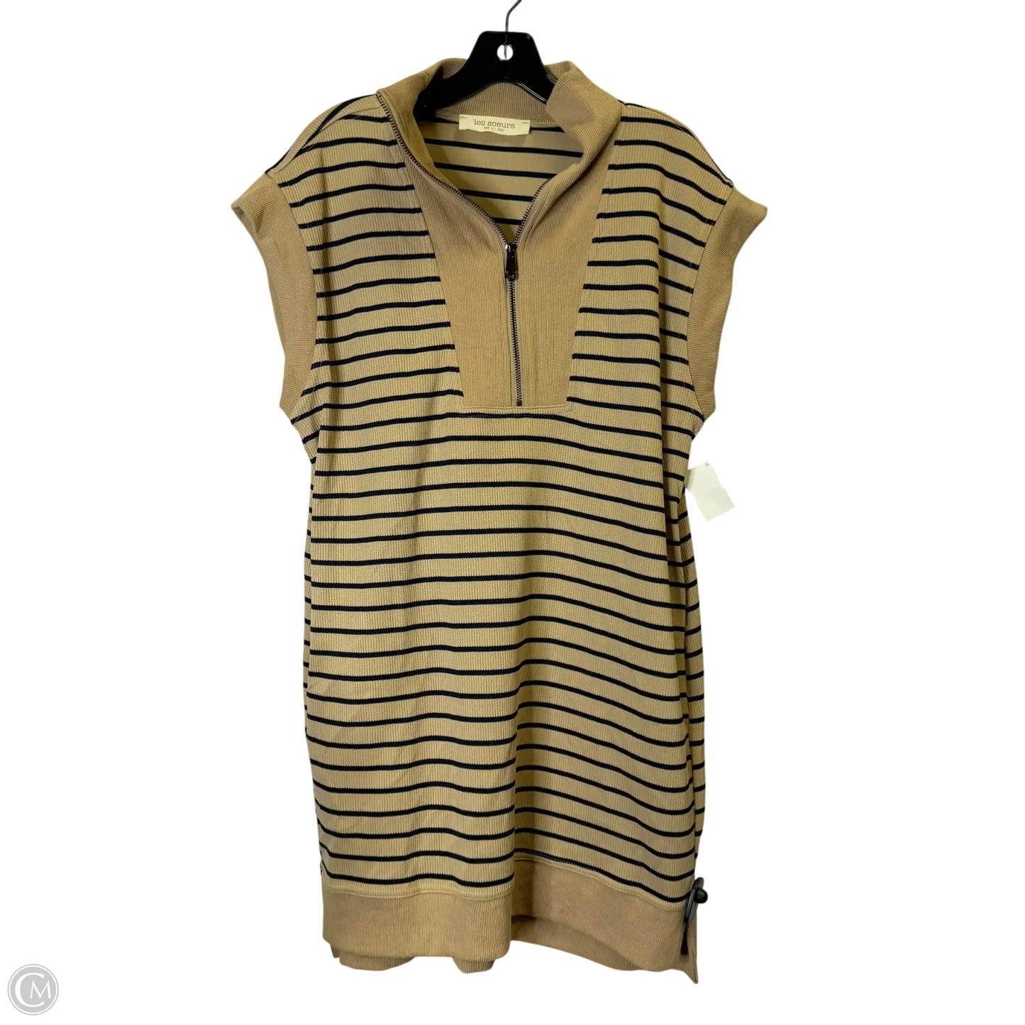 Dress Casual Short By Clothes Mentor In Brown, Size: L
