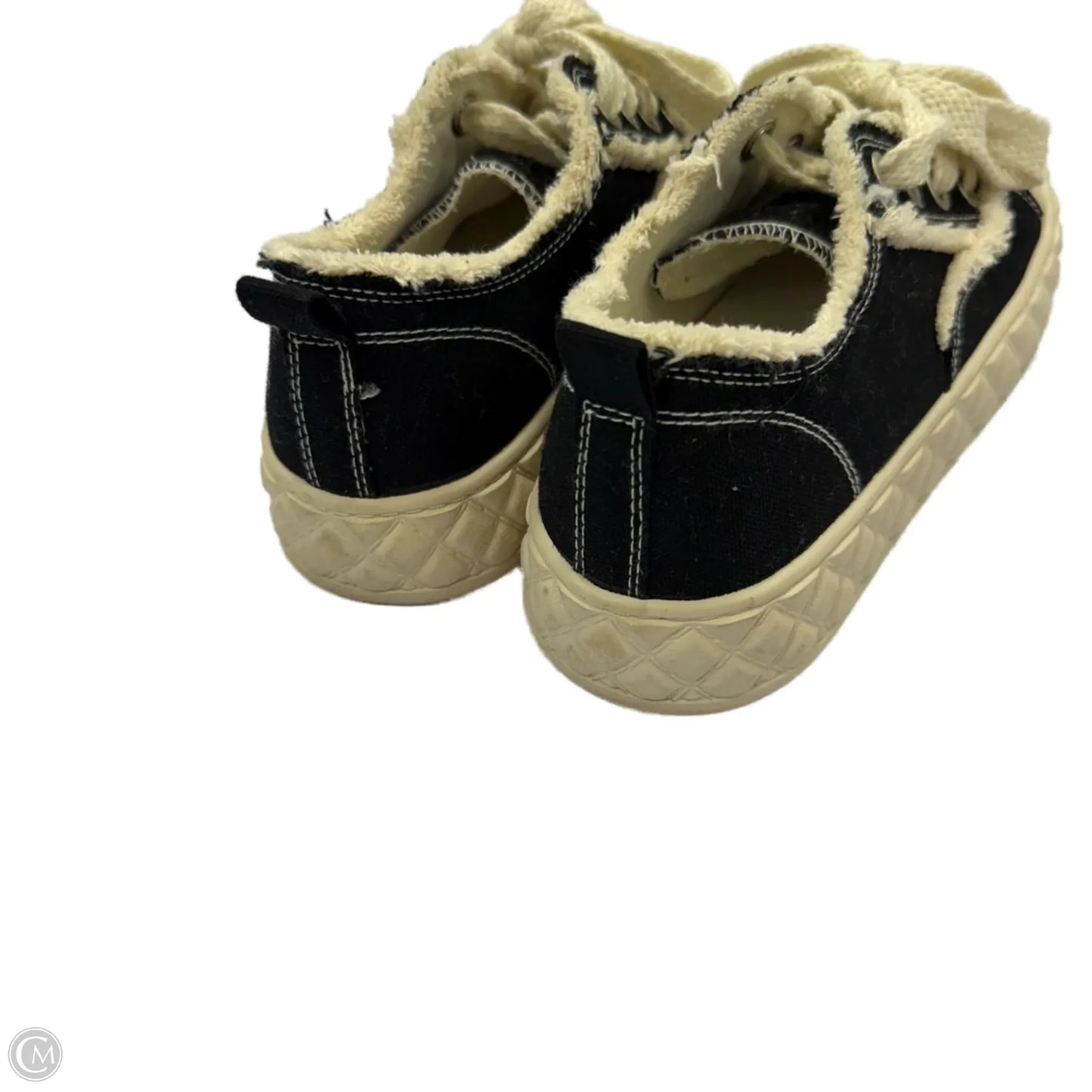 Shoes Sneakers By Clothes Mentor In Black, Size: 9.5