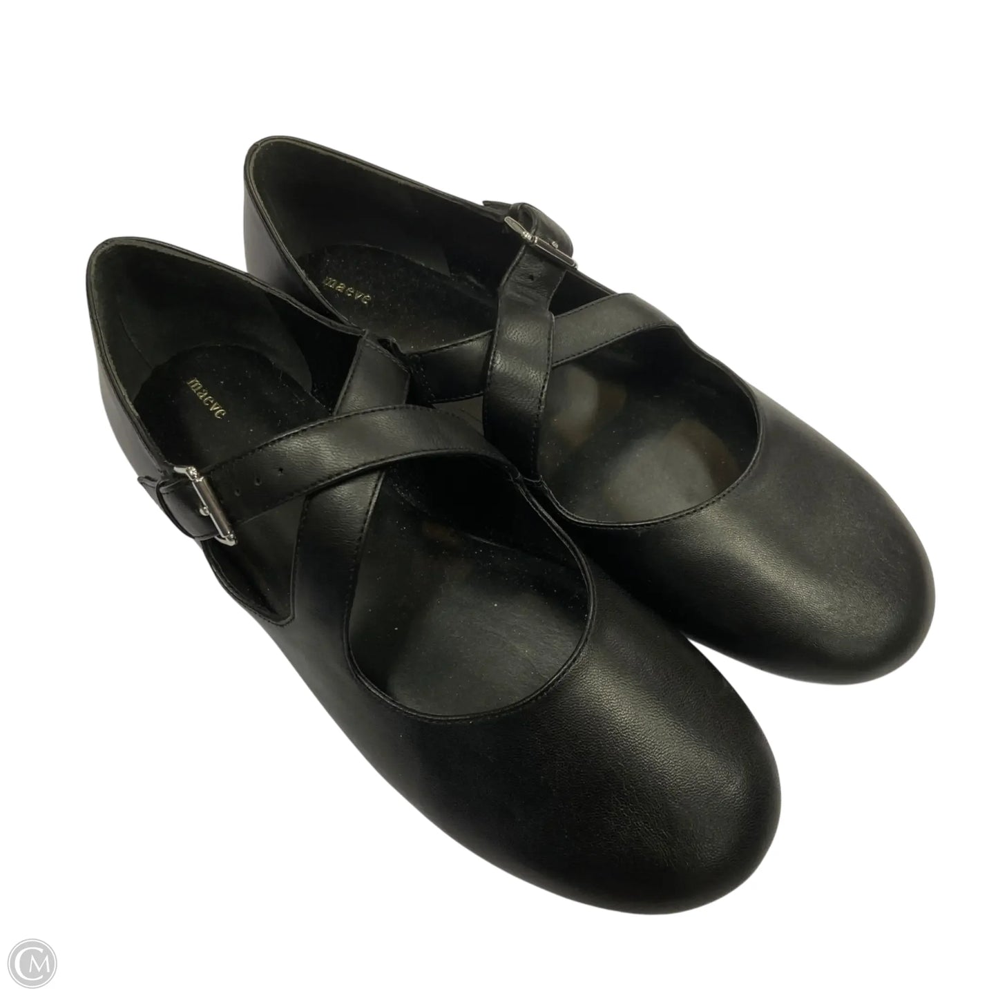 Shoes Flats By Maeve In Black, Size: 10