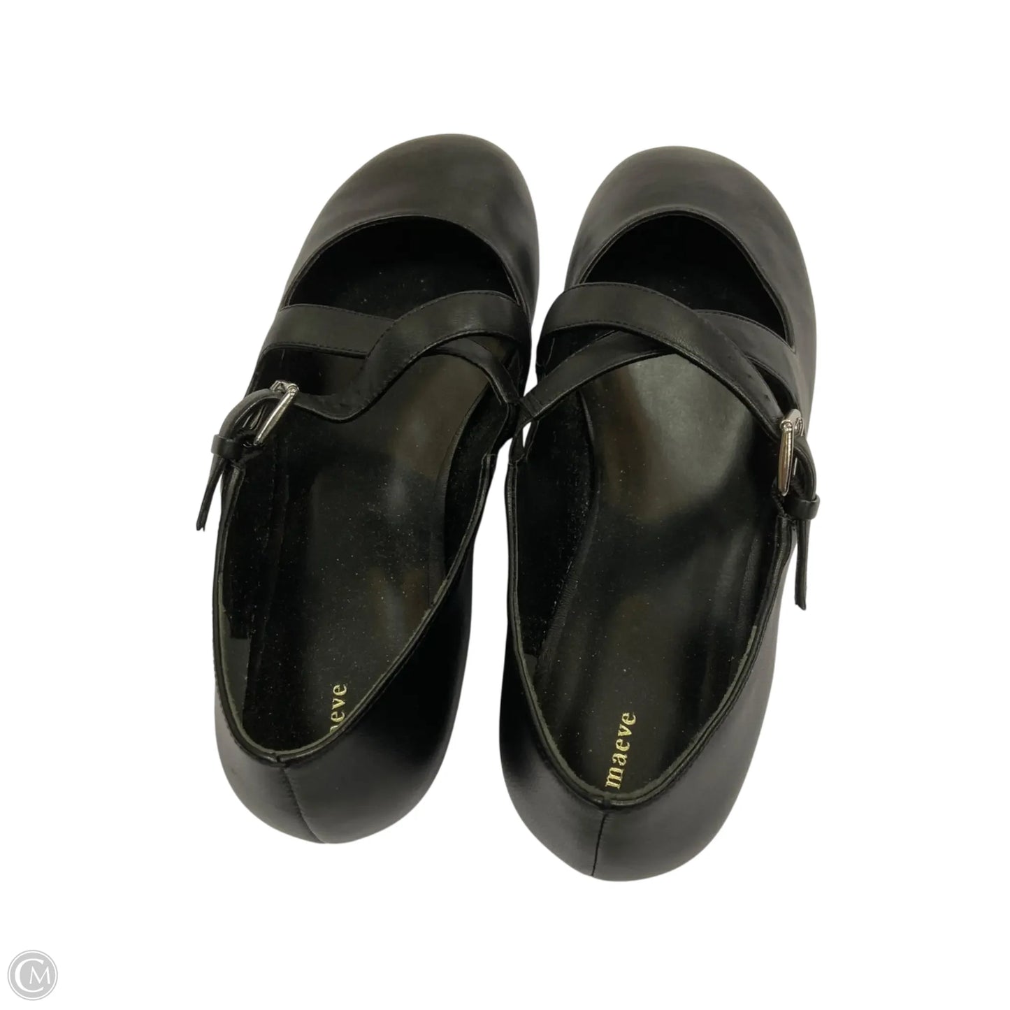 Shoes Flats By Maeve In Black, Size: 10