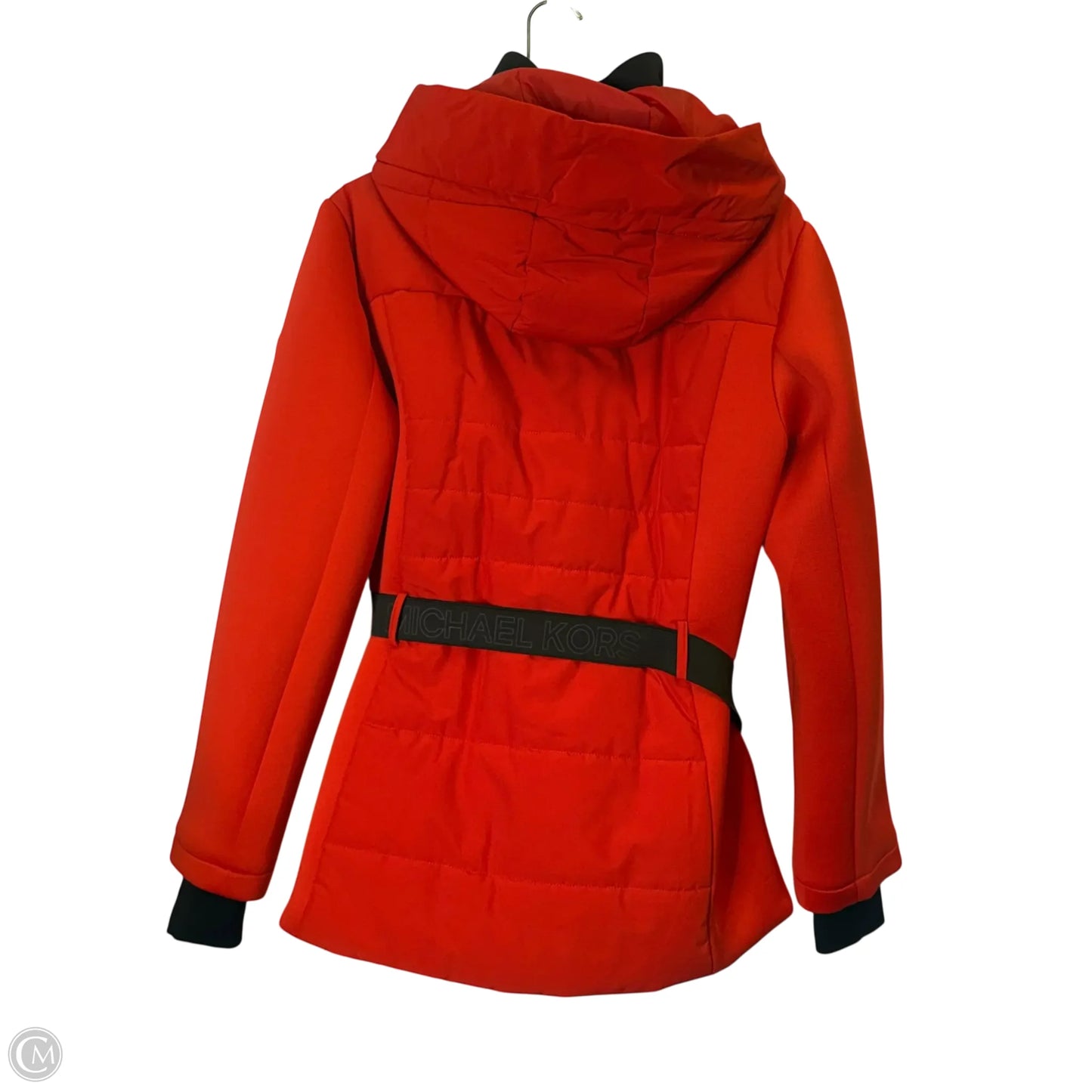Coat Puffer & Quilted By Cmb In Red, Size: L