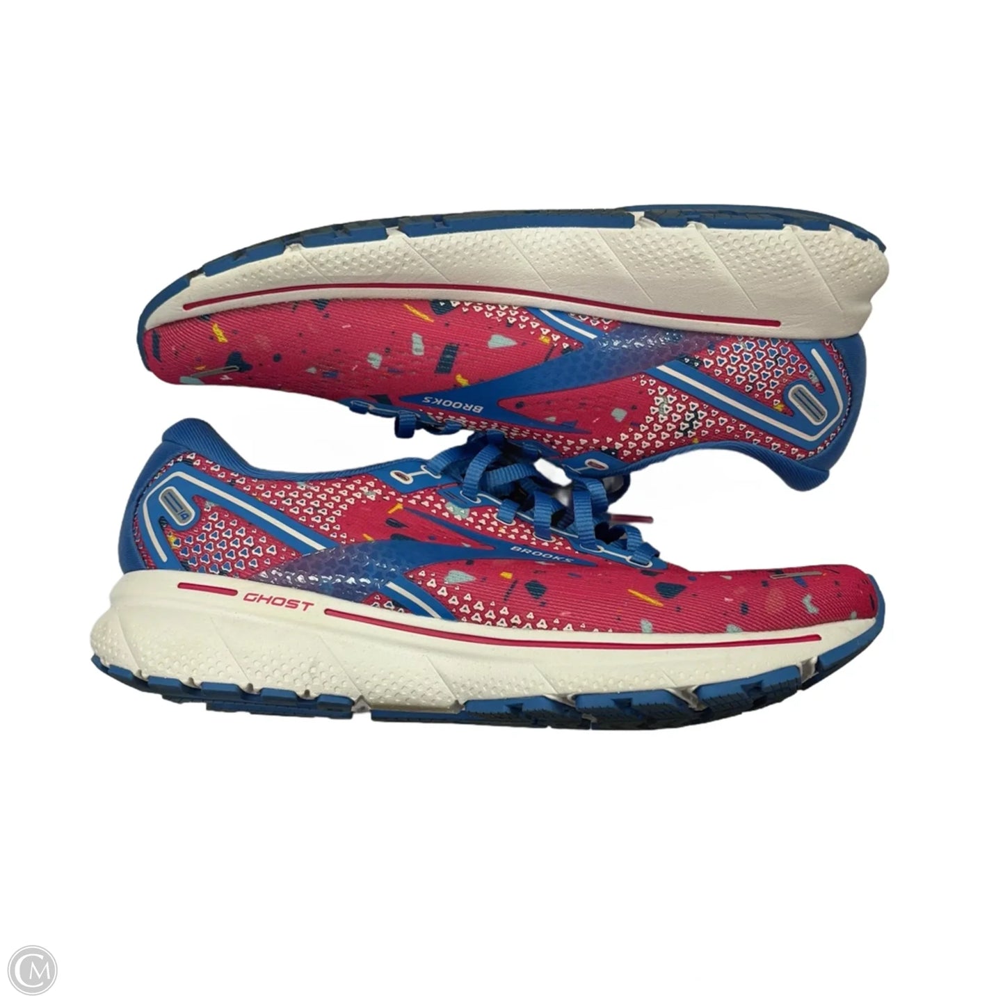 Shoes Athletic By Brooks In Blue & Pink, Size: 9.5