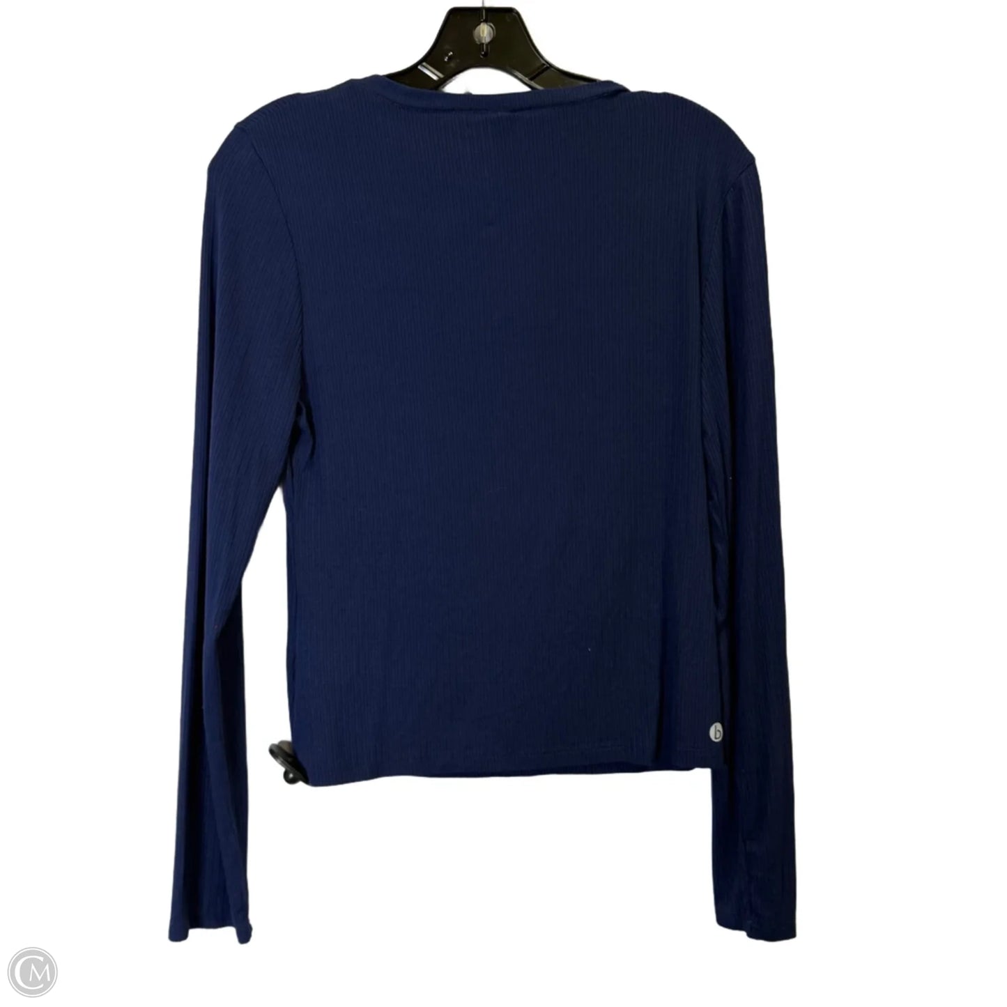 Top Long Sleeve Basic By Cotton On In Navy, Size: L