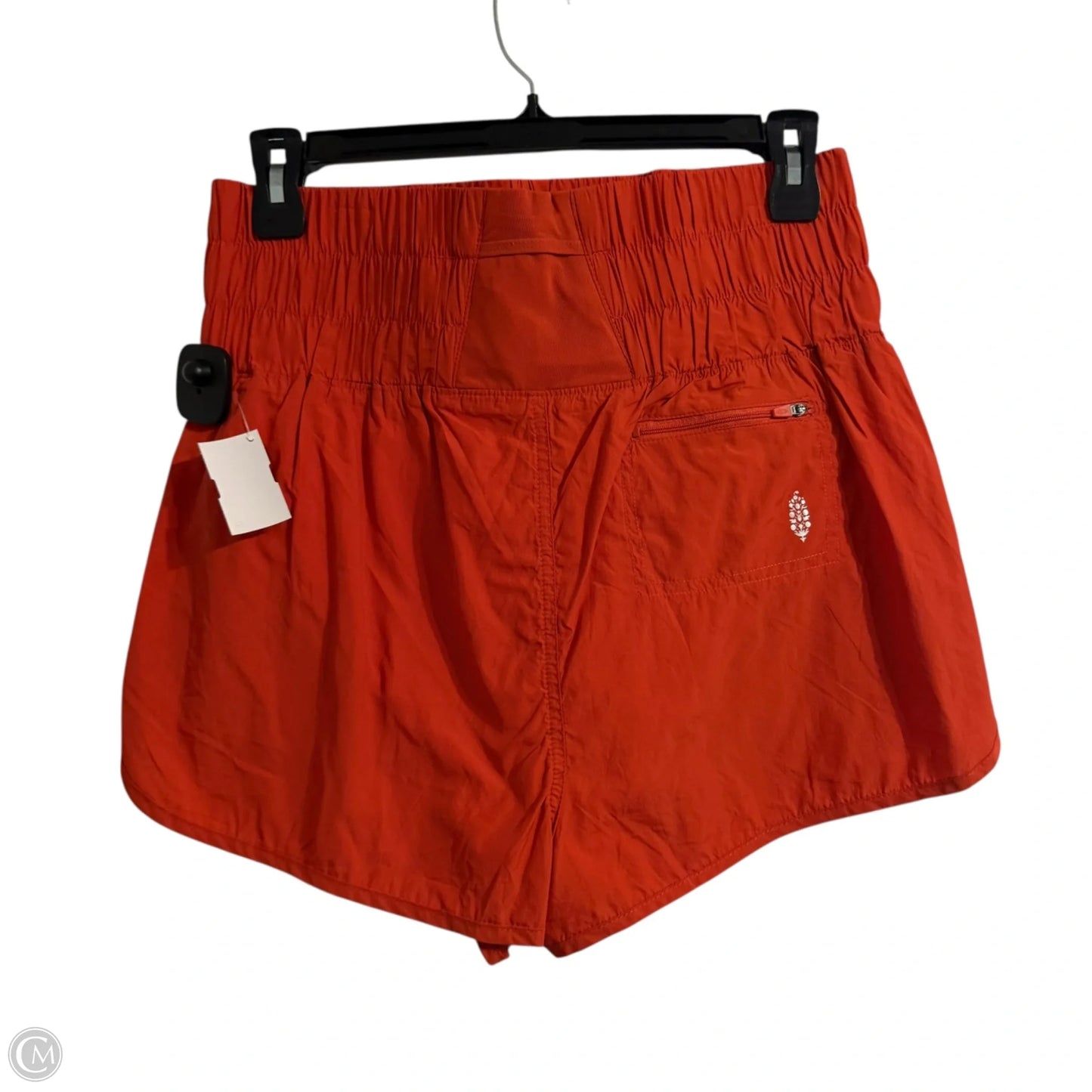 Athletic Shorts By Free People In Orange, Size: Xl