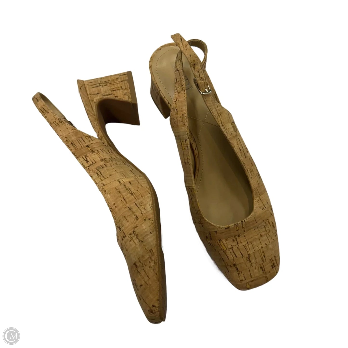 Shoes Heels Block By Not Your Daughters Jeans In Cream, Size: 8.5