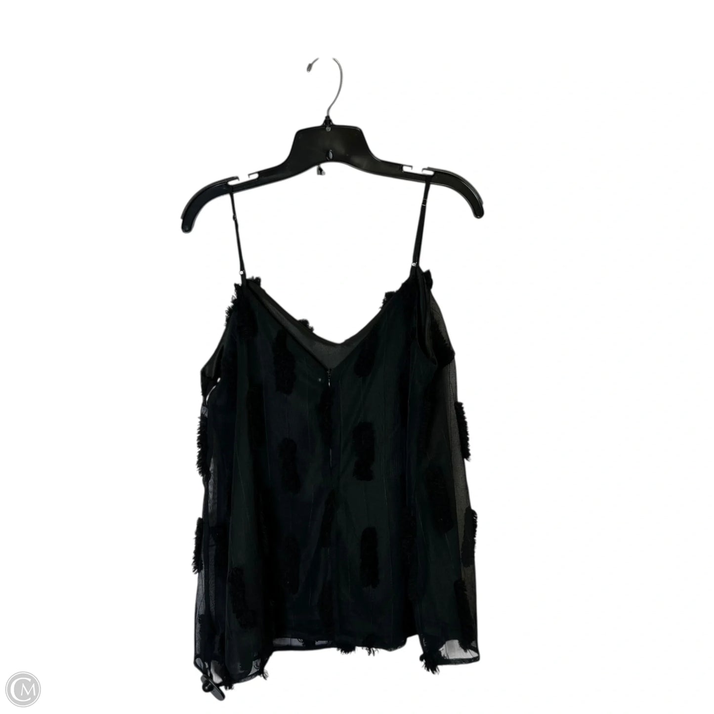 Top Sleeveless By Clothes Mentor In Black, Size: M