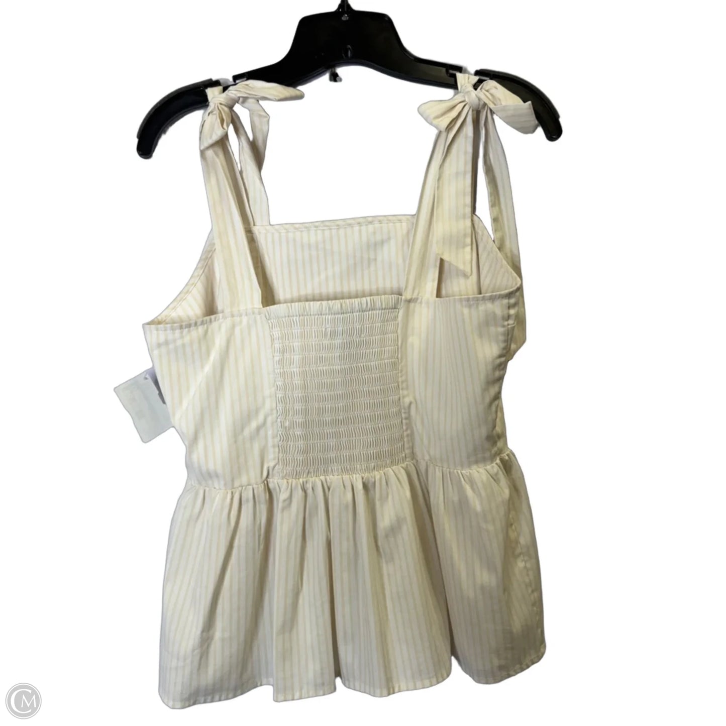 Top Sleeveless By Express In Tan, Size: M