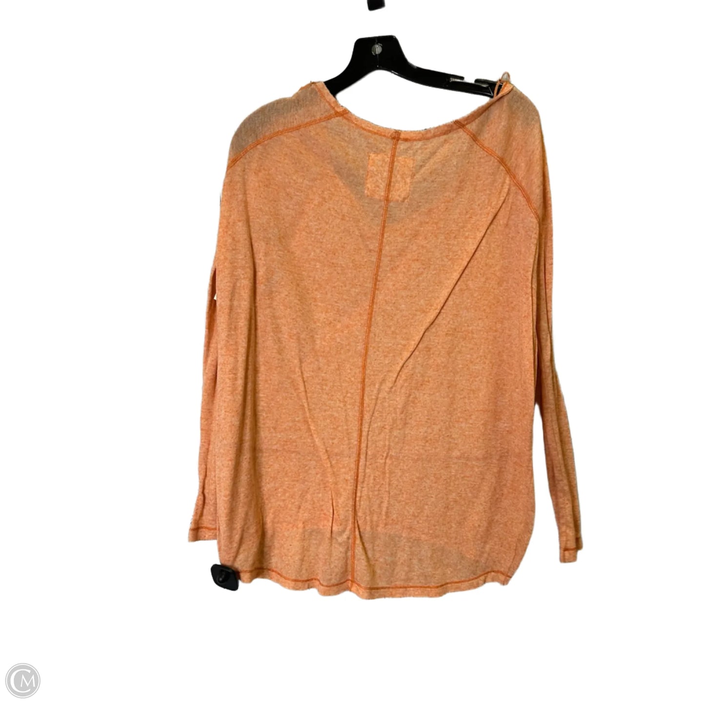 Top Long Sleeve By We The Free In Orange, Size: M