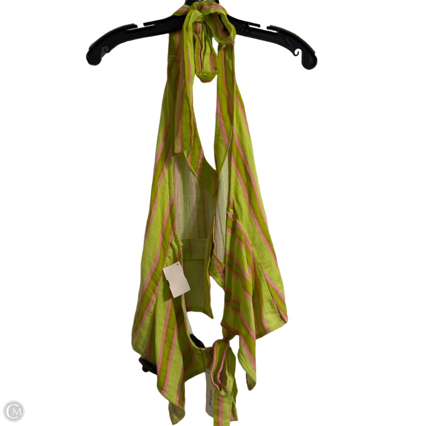 Top Sleeveless By Nasty Gal In Green, Size: 10