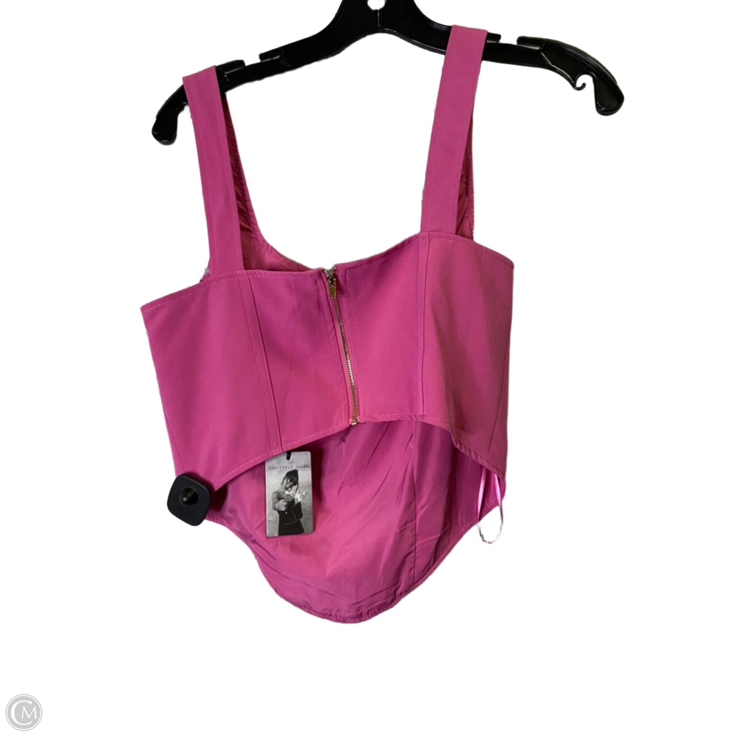 Top Sleeveless By Clothes Mentor In Pink, Size: M