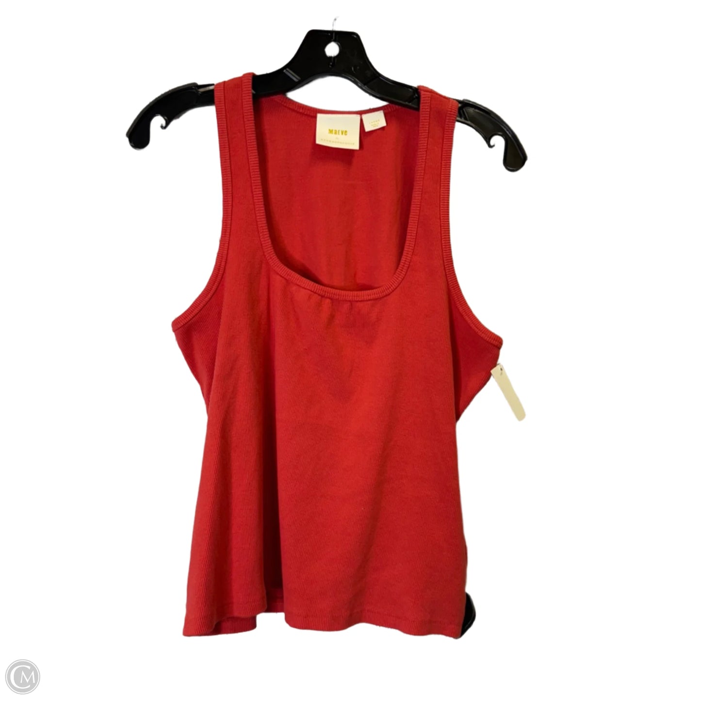 Top Sleeveless Basic By Maeve In Red, Size: L