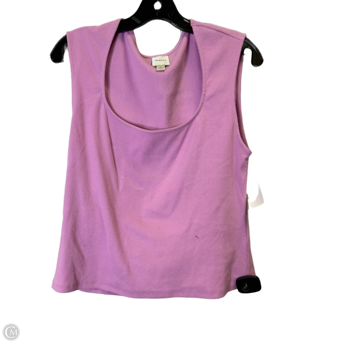 Top Sleeveless Basic By Maeve In Purple, Size: L