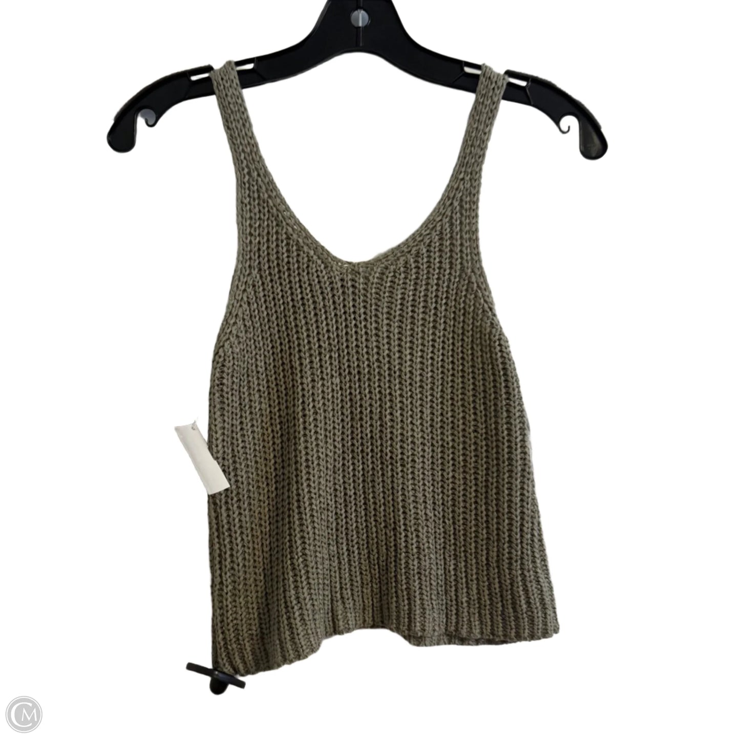 Top Sleeveless By Clothes Mentor In Green, Size: S