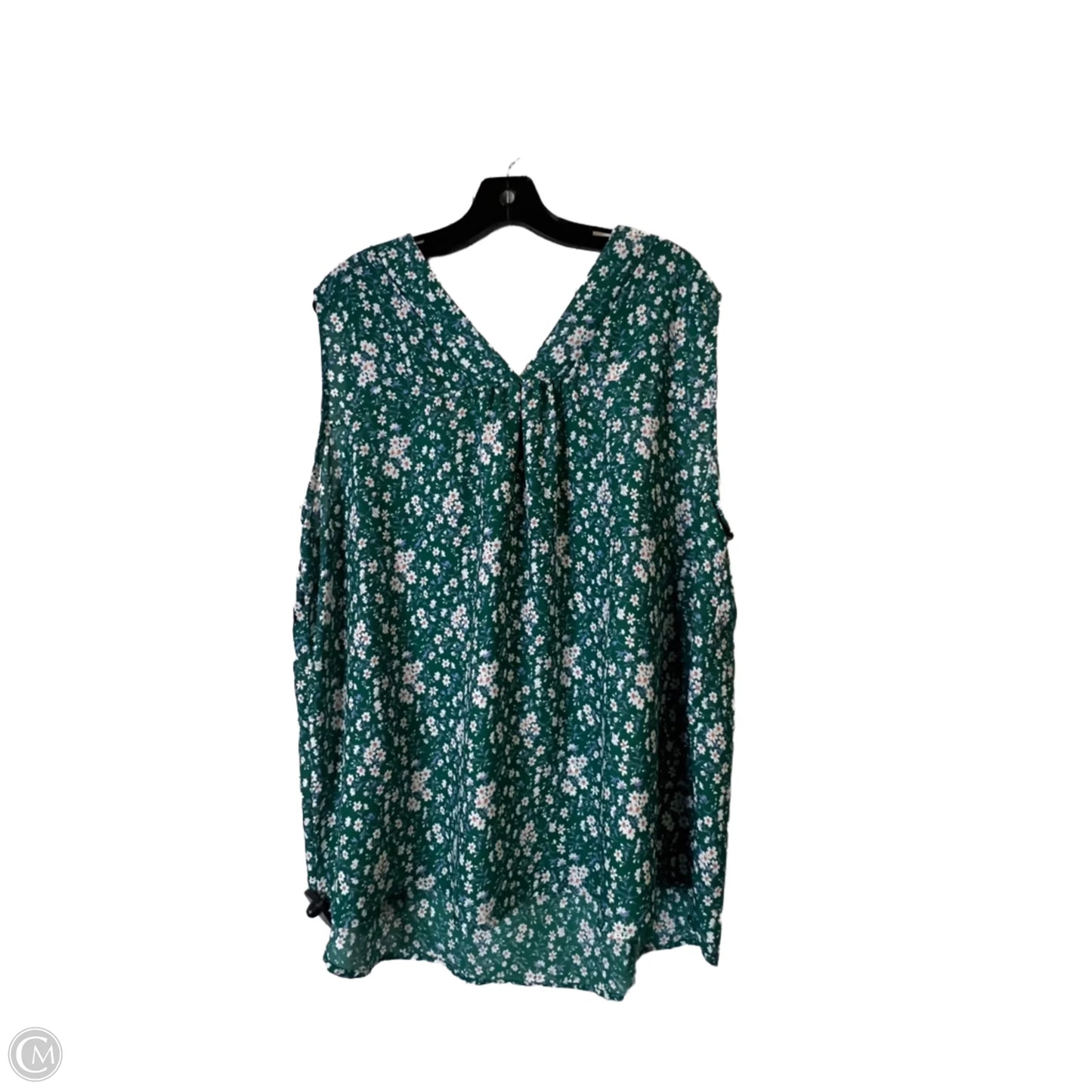Top Sleeveless By Clothes Mentor In Floral Print, Size: 2x
