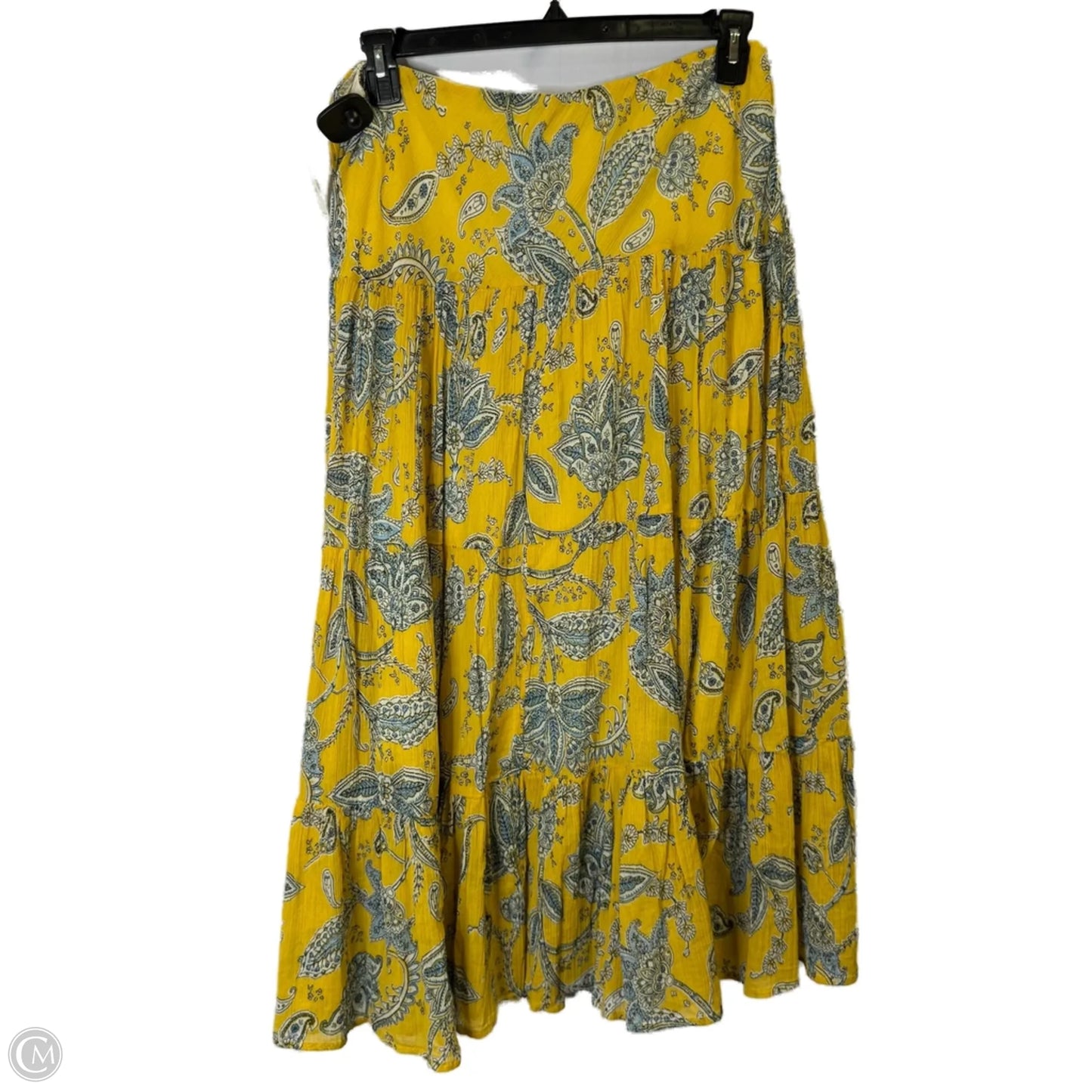 Skirt Maxi By Chaps In Yellow, Size: L