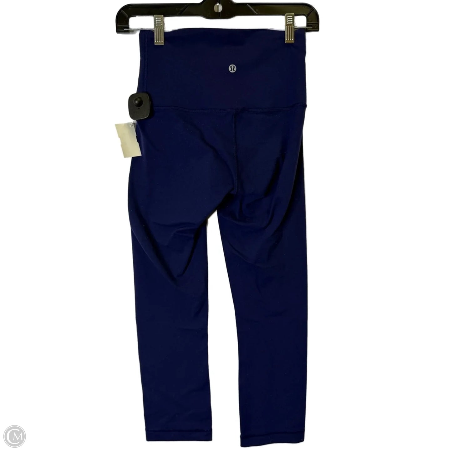 Athletic Leggings Capris By Lululemon In Navy, Size: 4