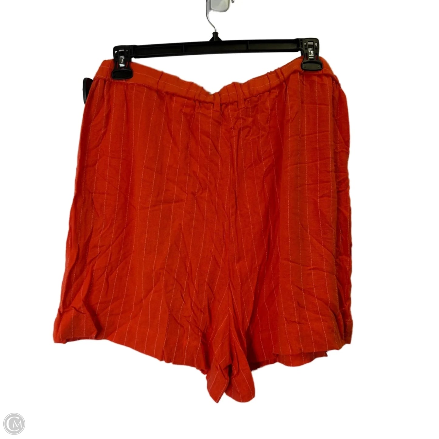 Shorts By Draper James Rsvp In Orange, Size: Xxl