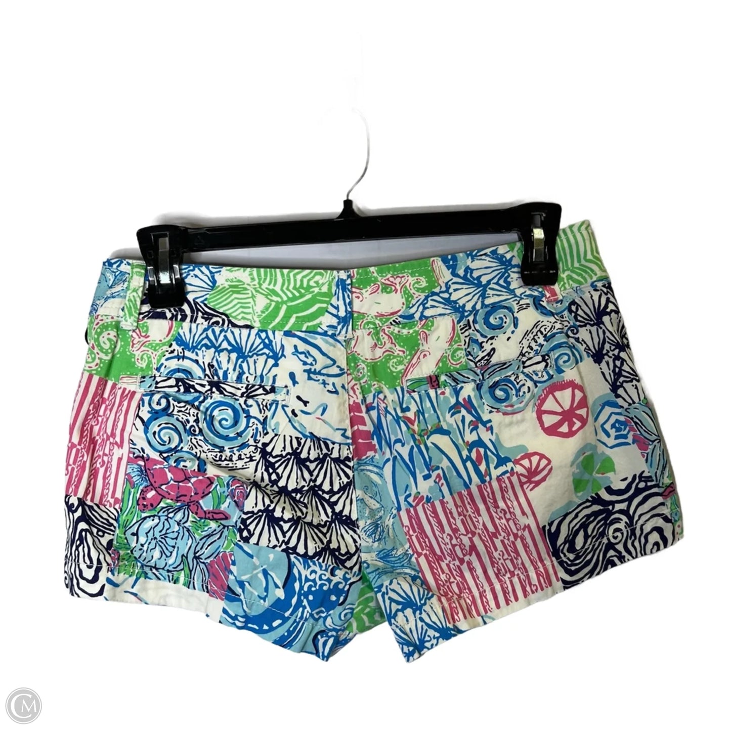 Shorts By Lilly Pulitzer In Blue & Pink, Size: 8