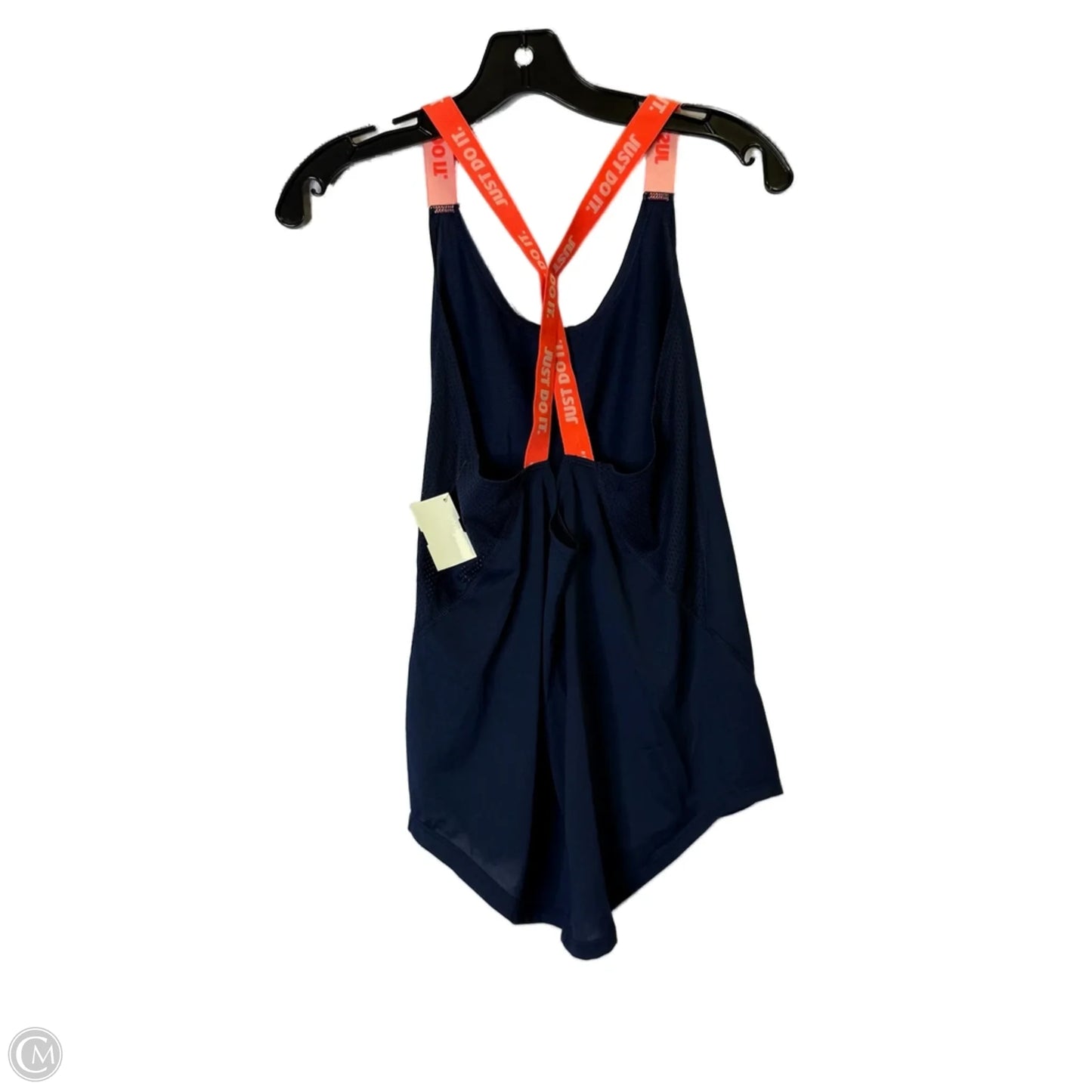 Athletic Tank Top By Nike Apparel In Navy, Size: S