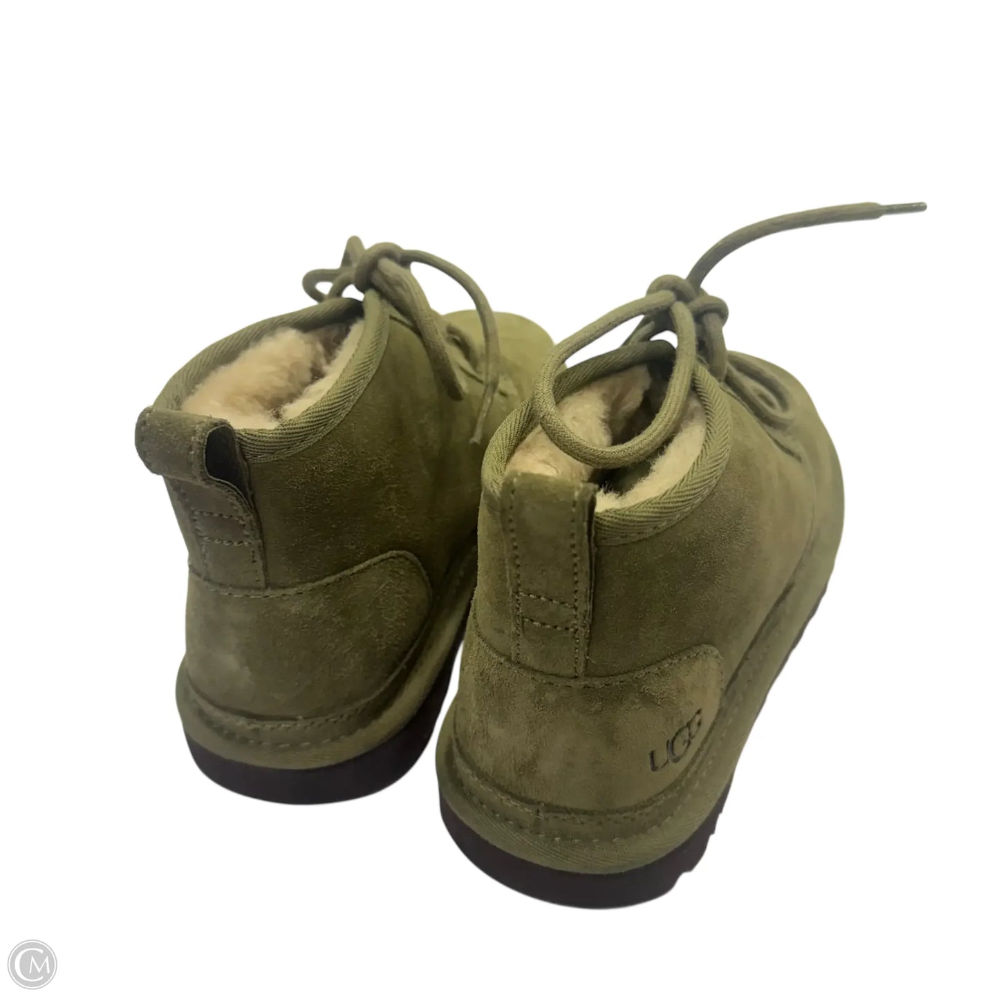 Boots Designer By Ugg In Green, Size: 6