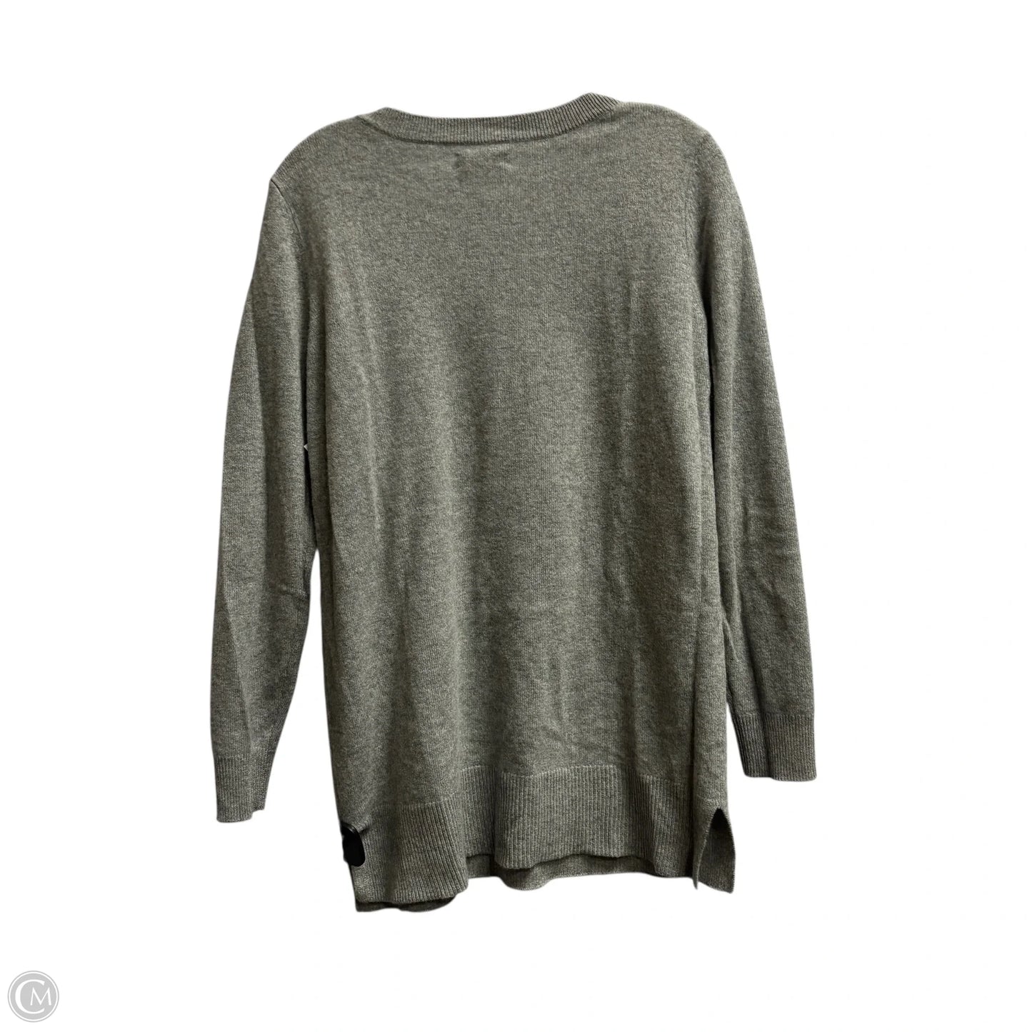 Sweater Cashmere By Apt 9 In Grey, Size: M