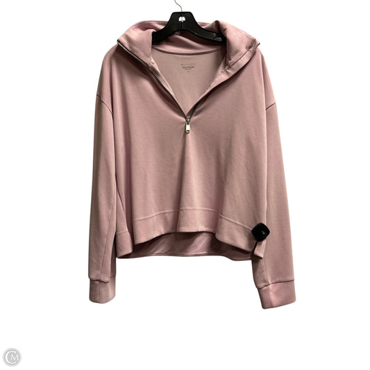 Athletic Sweatshirt Collar By Athleta In Pink, Size: M