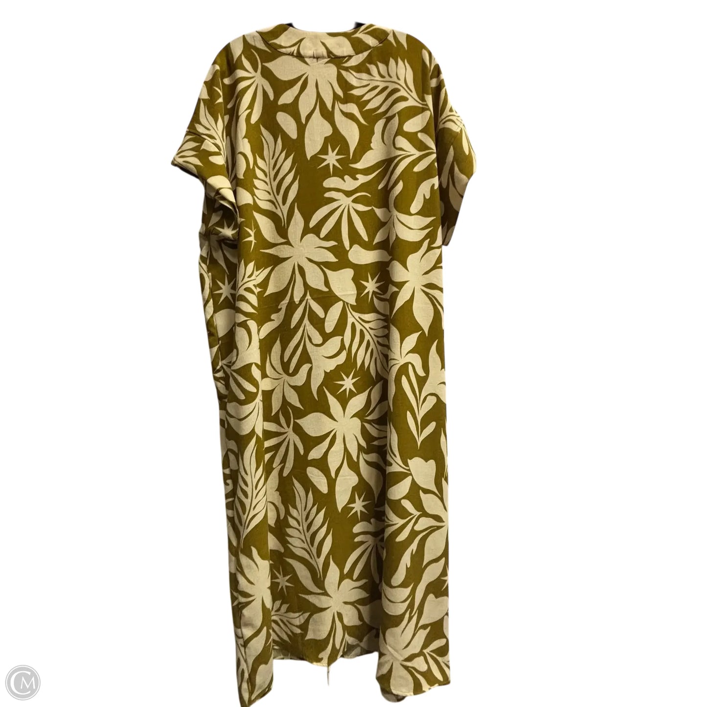 Dress Casual Maxi By Fred David In Green, Size: 2x