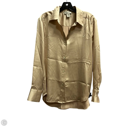 Blouse Long Sleeve By Rachel Zoe In Cream, Size: M