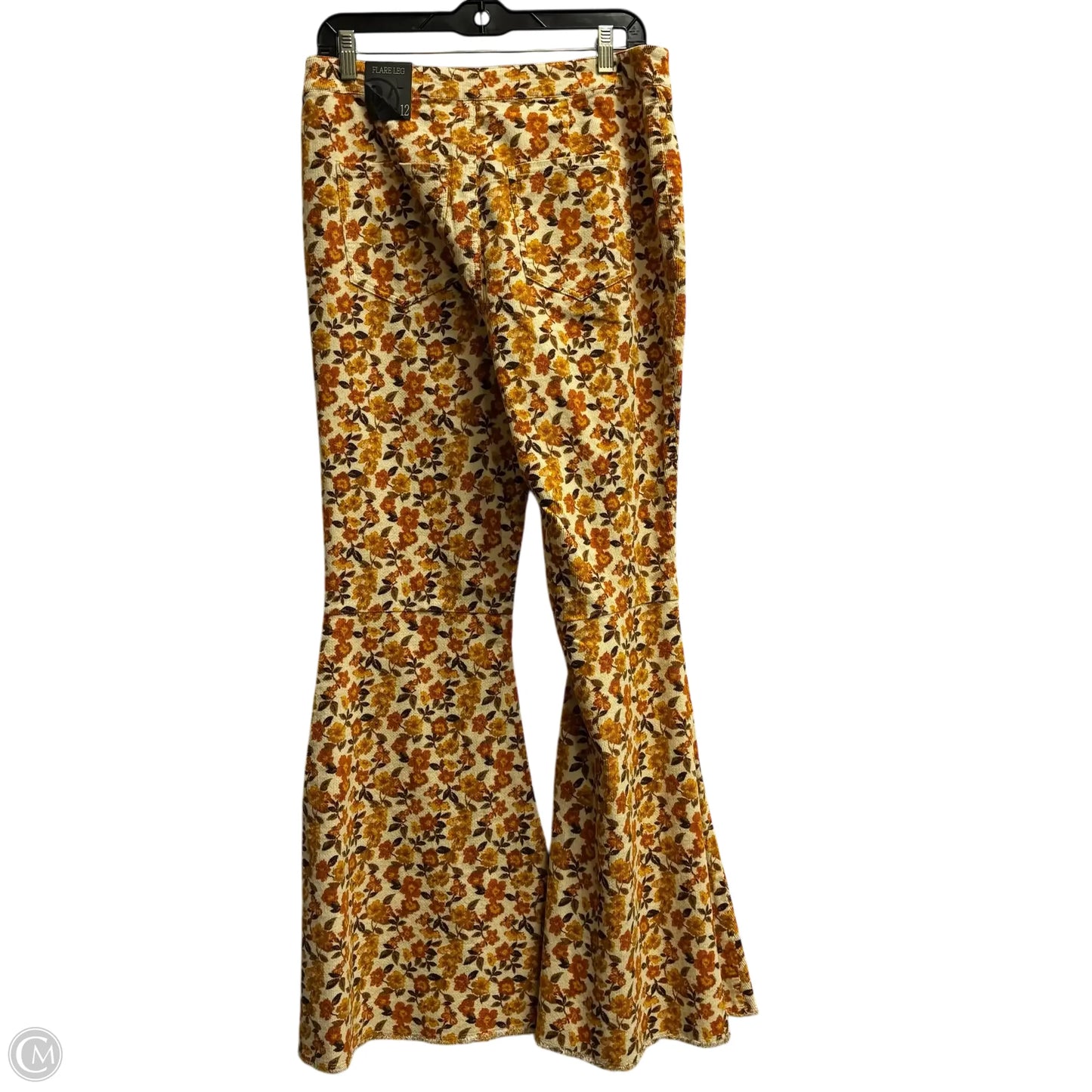 Pants Corduroy By Versona In Floral Print, Size: 12