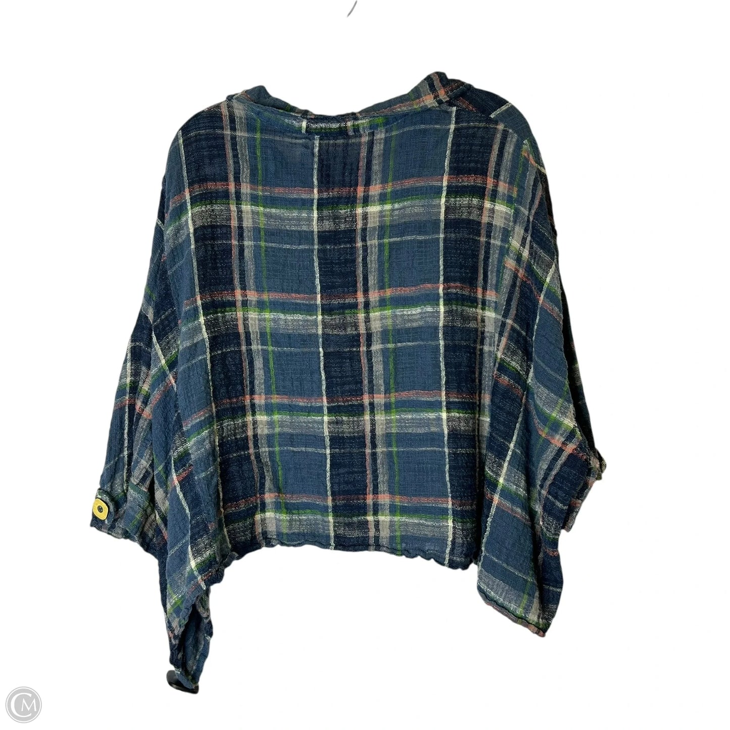Top Short Sleeve By Pol In Navy, Size: L