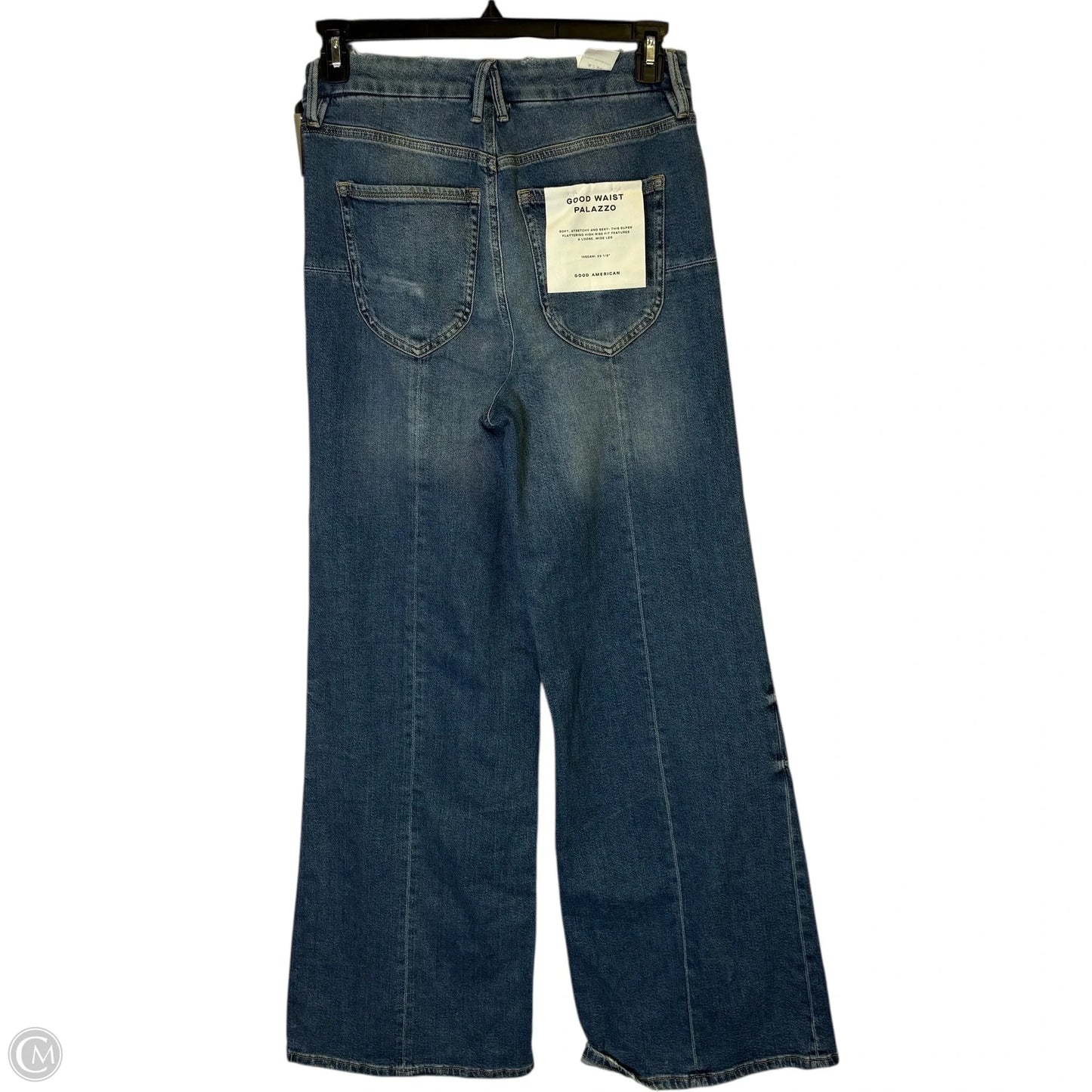 Jeans Boyfriend By Good American In Blue Denim, Size: 8