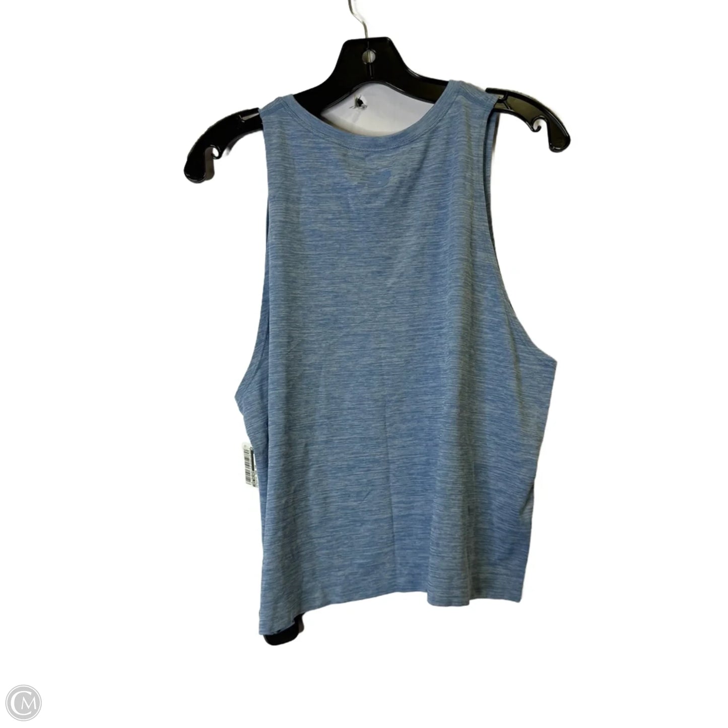 Athletic Tank Top By New Balance In Blue, Size: Xl