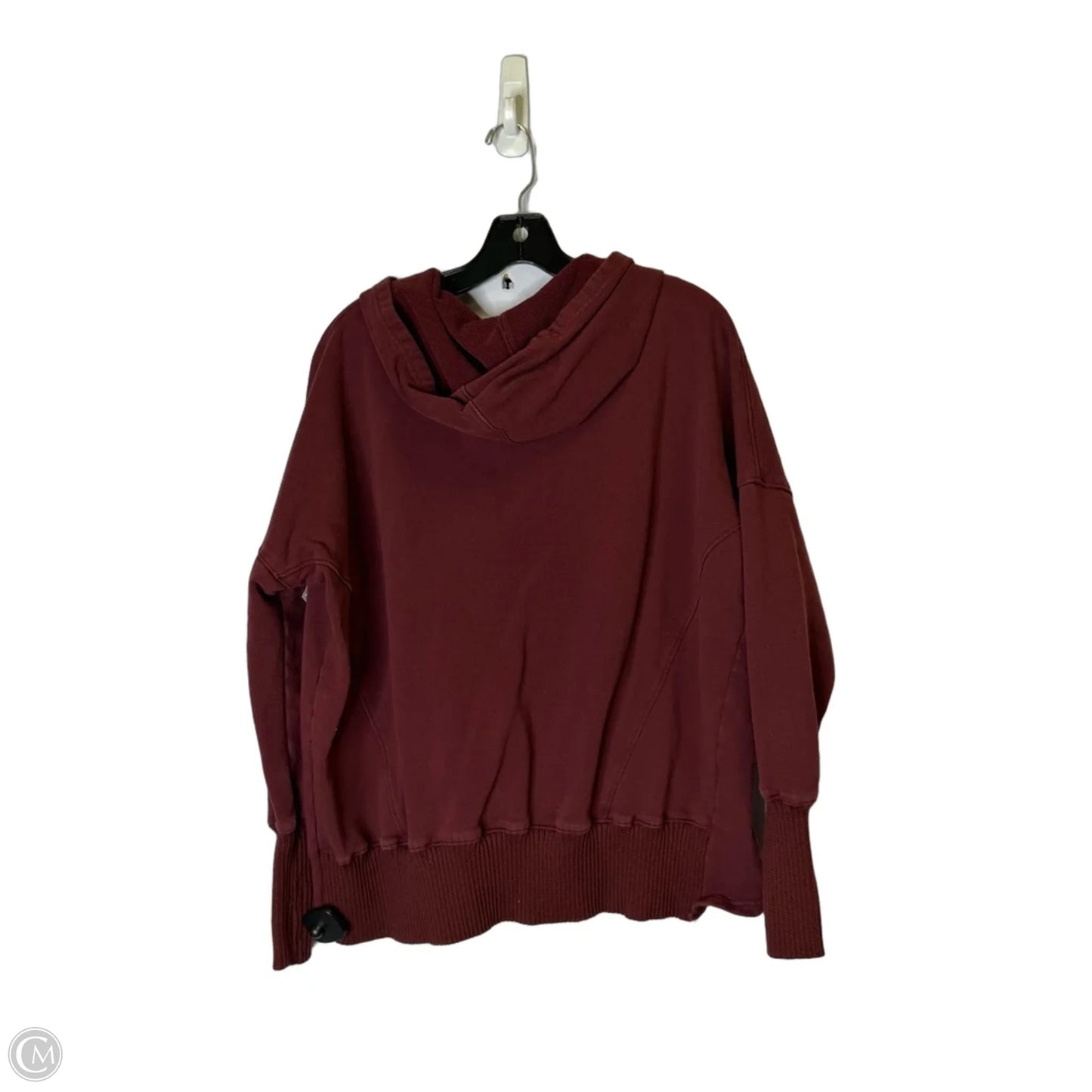 Sweatshirt Hoodie By Bucketlist In Red, Size: S