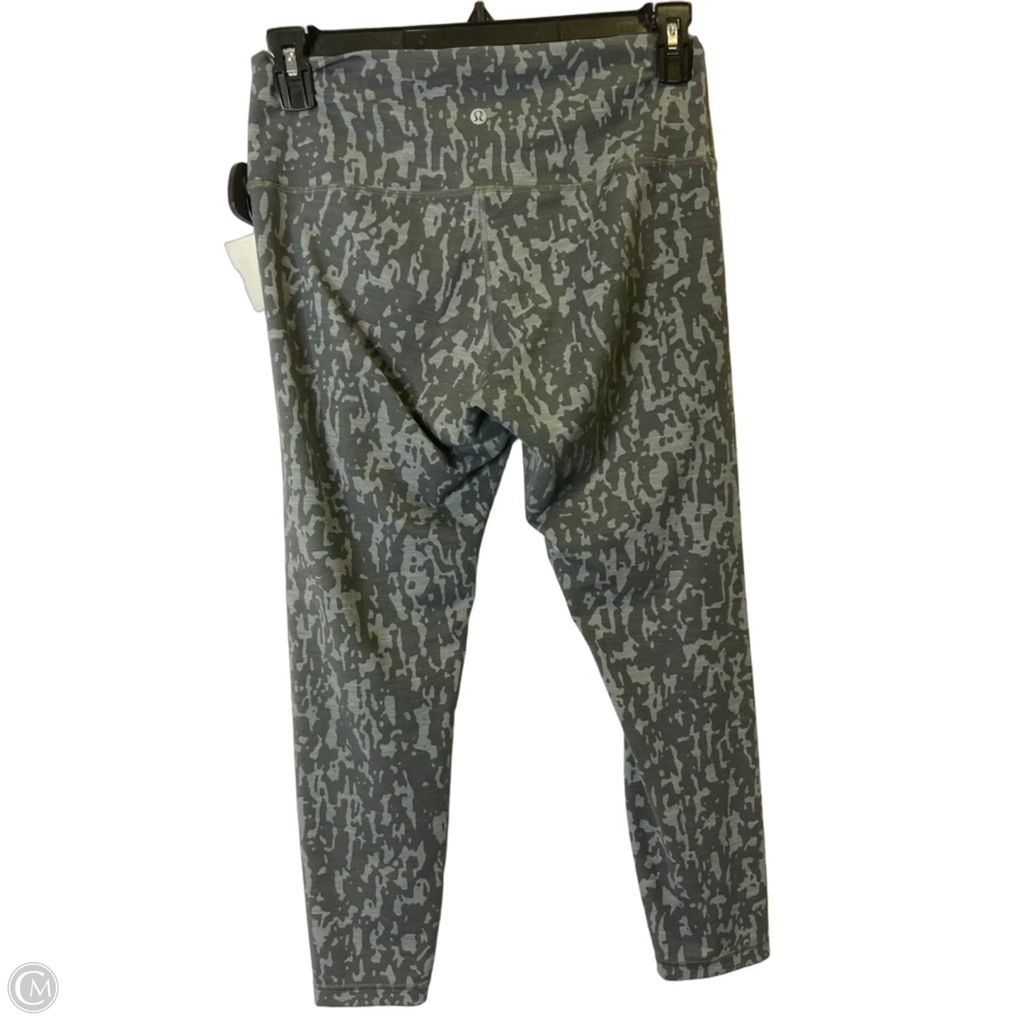 Athletic Leggings By Lululemon In Grey, Size: 12