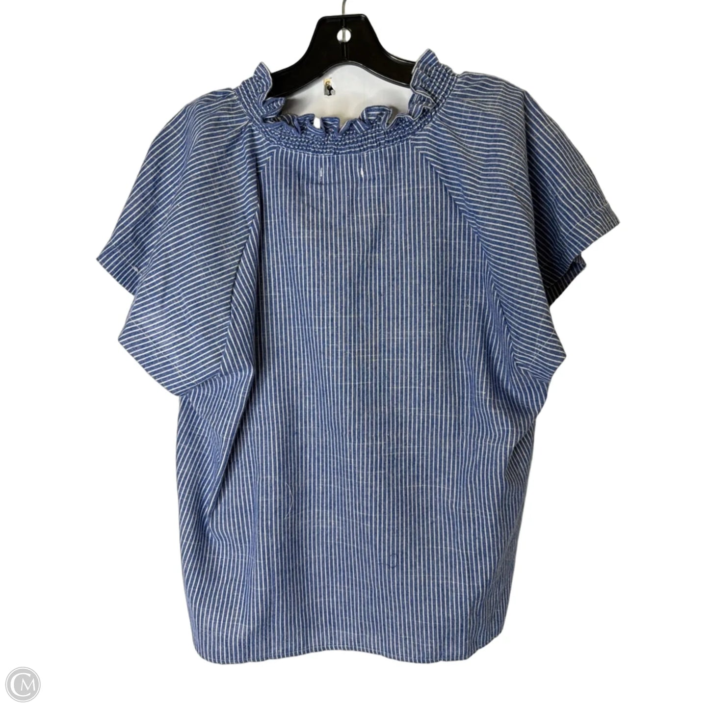 Top Short Sleeve By Clothes Mentor In Blue, Size: M